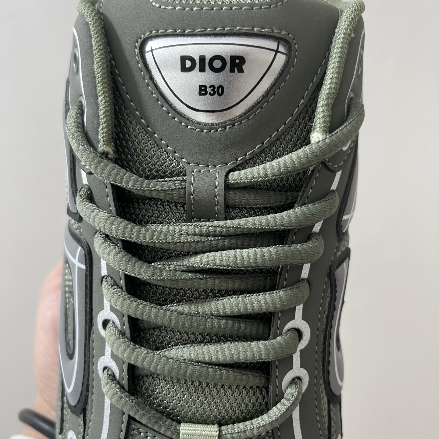 佛山顶规 Dior 迪奥 B30 网眼织物  低筒 休闲鞋 运动鞋 板鞋 男鞋 女鞋C5 深橄榄绿 3SN279ZRD-H680
