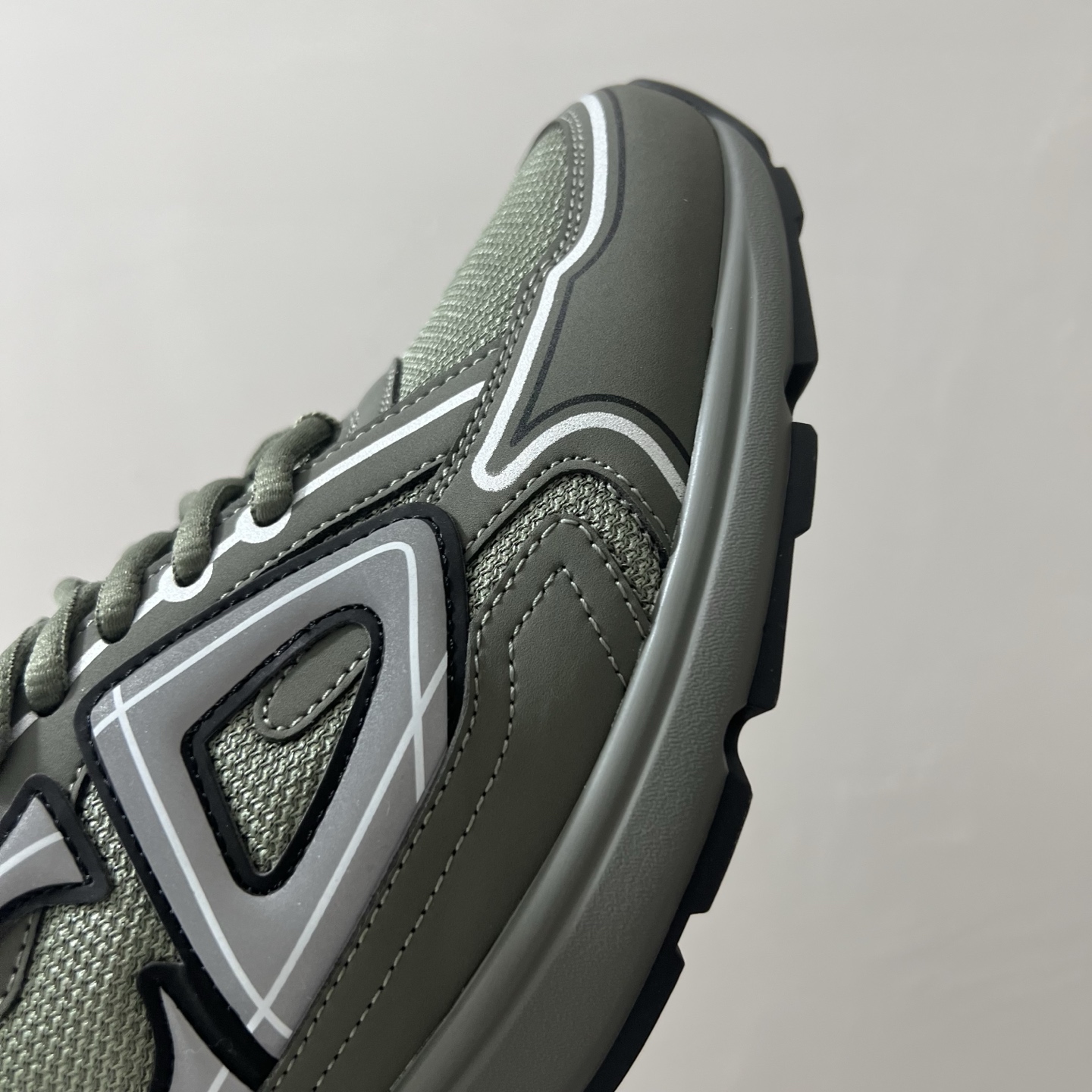 佛山顶规 Dior 迪奥 B30 网眼织物  低筒 休闲鞋 运动鞋 板鞋 男鞋 女鞋C5 深橄榄绿 3SN279ZRD-H680