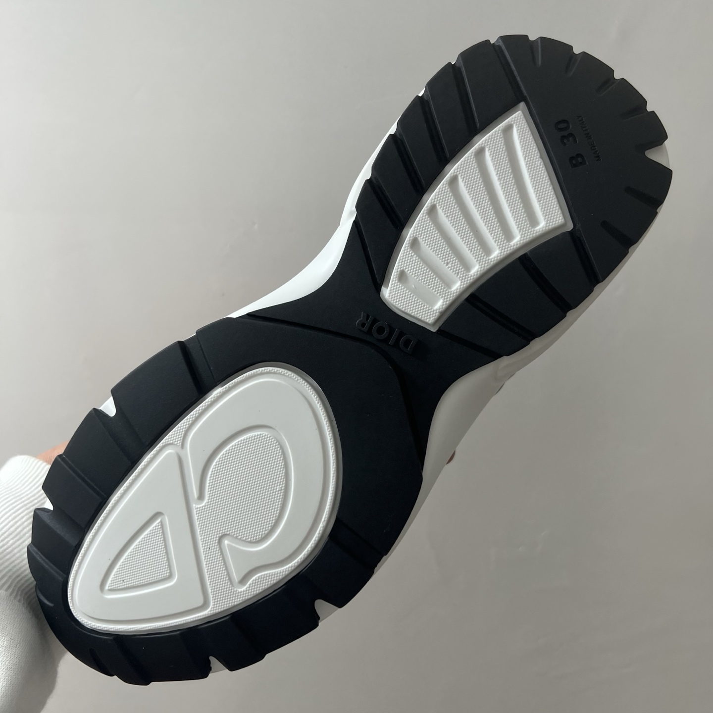 佛山顶规 Dior 迪奥 B30 网眼织物  低筒 休闲鞋 运动鞋 板鞋 男鞋 女鞋C5 黑白 3SN279ZMB-H969