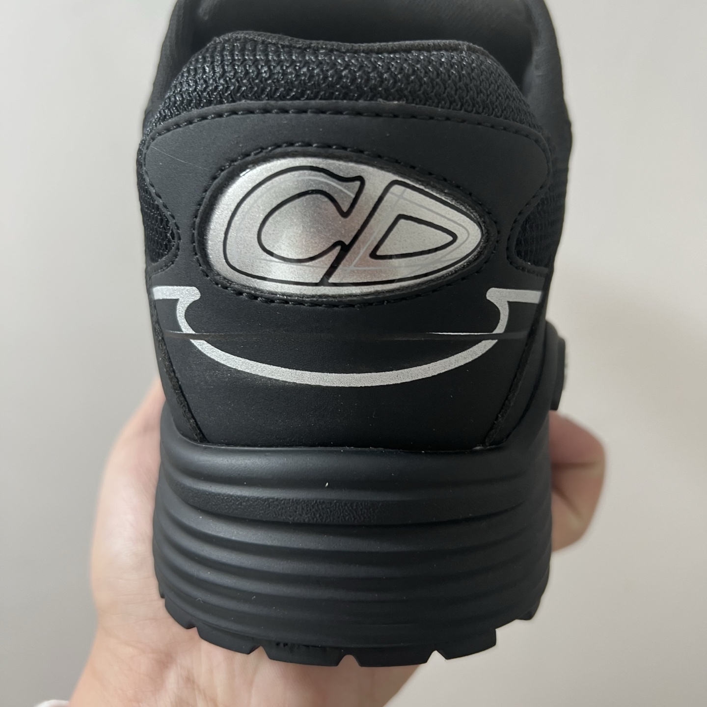 佛山顶规 Dior 迪奥 B30 网眼织物  低筒 休闲鞋 运动鞋 板鞋 男鞋 女鞋C5 全黑 3SN279ZRF-H900