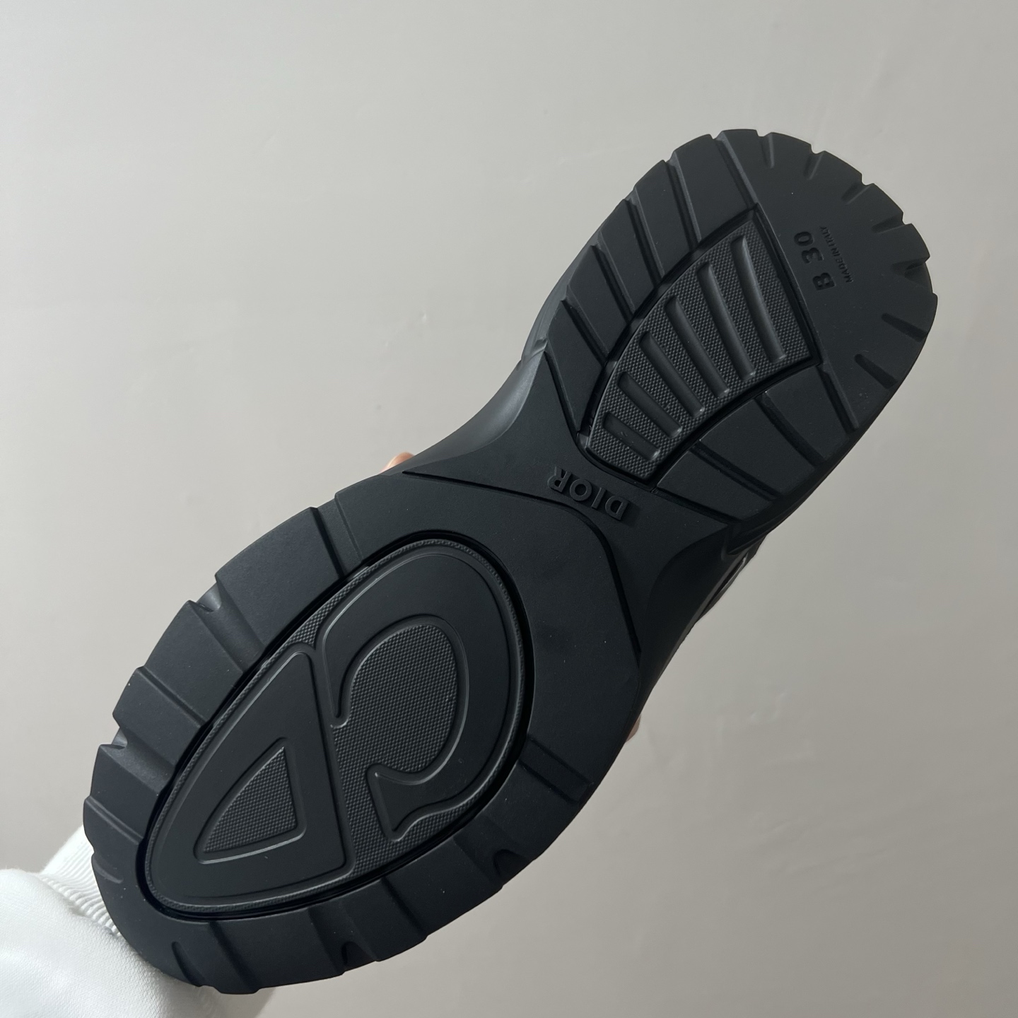 佛山顶规 Dior 迪奥 B30 网眼织物  低筒 休闲鞋 运动鞋 板鞋 男鞋 女鞋C5 全黑 3SN279ZRF-H900