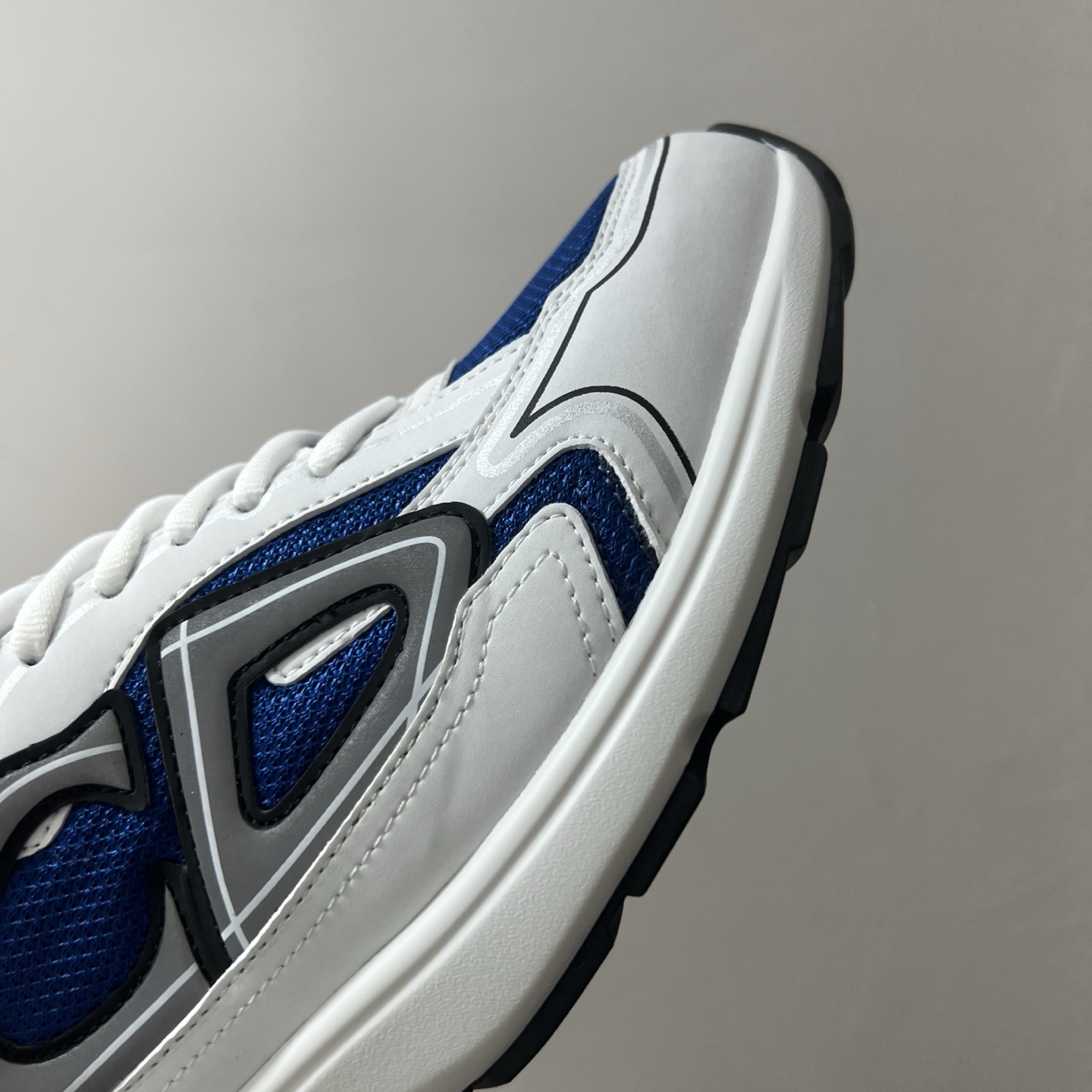 佛山顶规 Dior 迪奥 B30 网眼织物  低筒 休闲鞋 运动鞋 板鞋 男鞋 女鞋C5 白蓝 3SN279ZRD-H065