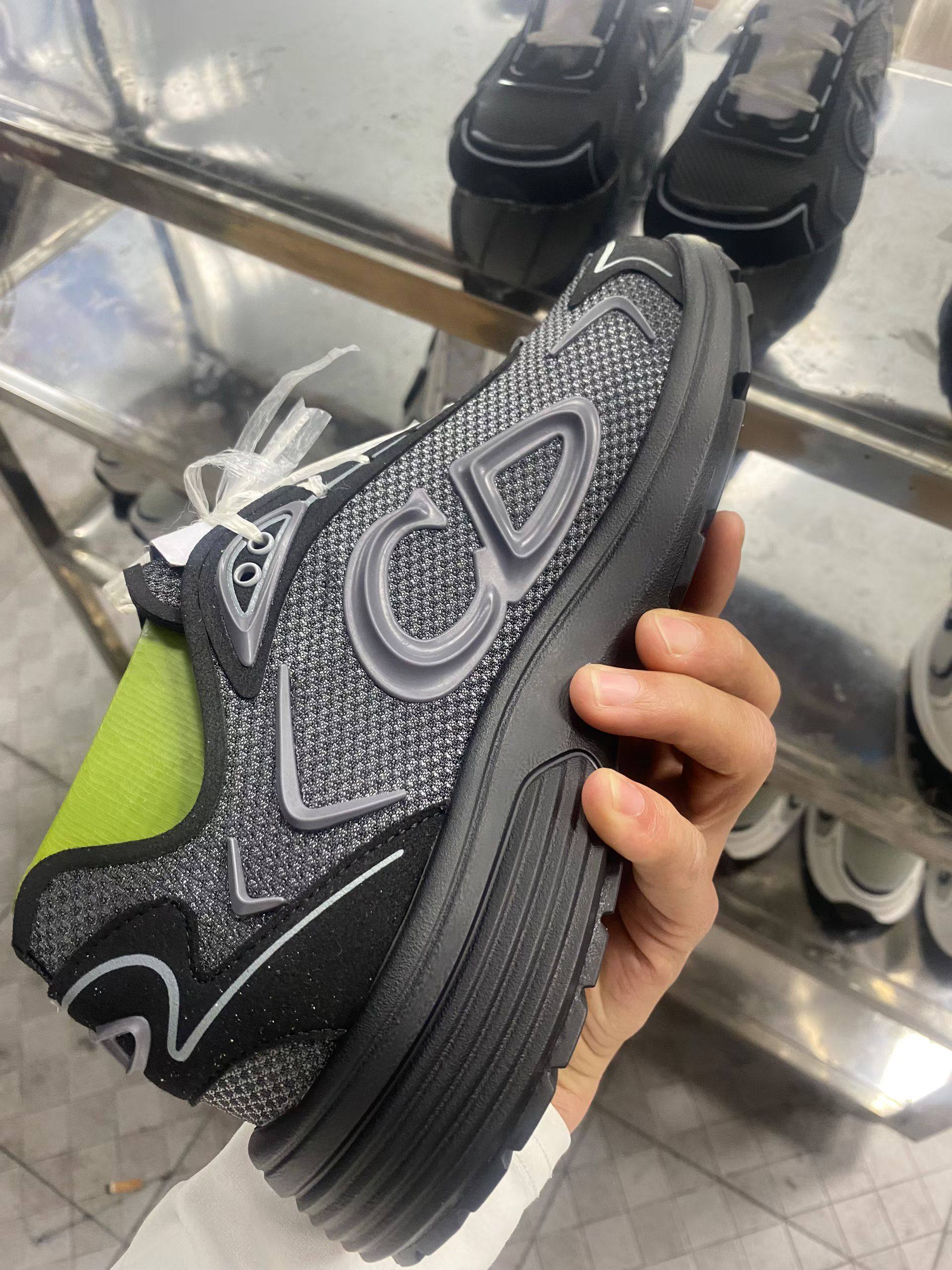 佛山顶规 Dior 迪奥 B30 网眼织物  低筒 休闲鞋 运动鞋 板鞋 男鞋 女鞋 C5  网面 白色 黑色 3SN342ABF-H014 H968