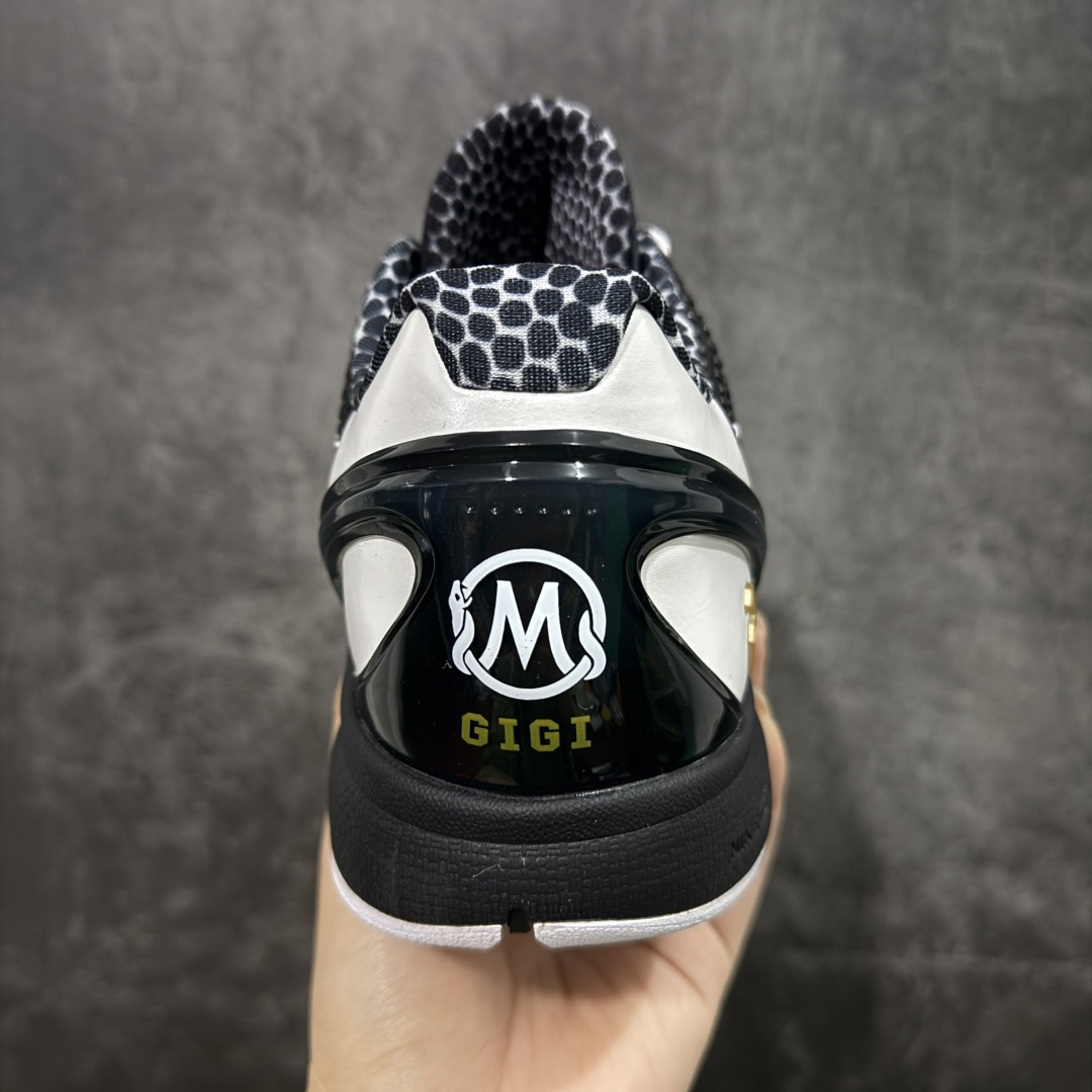 STAR -S级别 Zoom Kobe 6 Protro "Mambacita Sweet 16 篮球鞋 球鞋 波鞋 实战鞋 运动耐磨防滑 男鞋 GiGi 黑白 CW2190-002