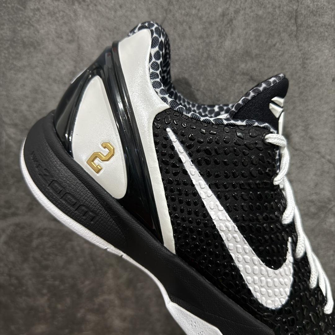 STAR -S级别 Zoom Kobe 6 Protro "Mambacita Sweet 16 篮球鞋 球鞋 波鞋 实战鞋 运动耐磨防滑 男鞋 GiGi 黑白 CW2190-002