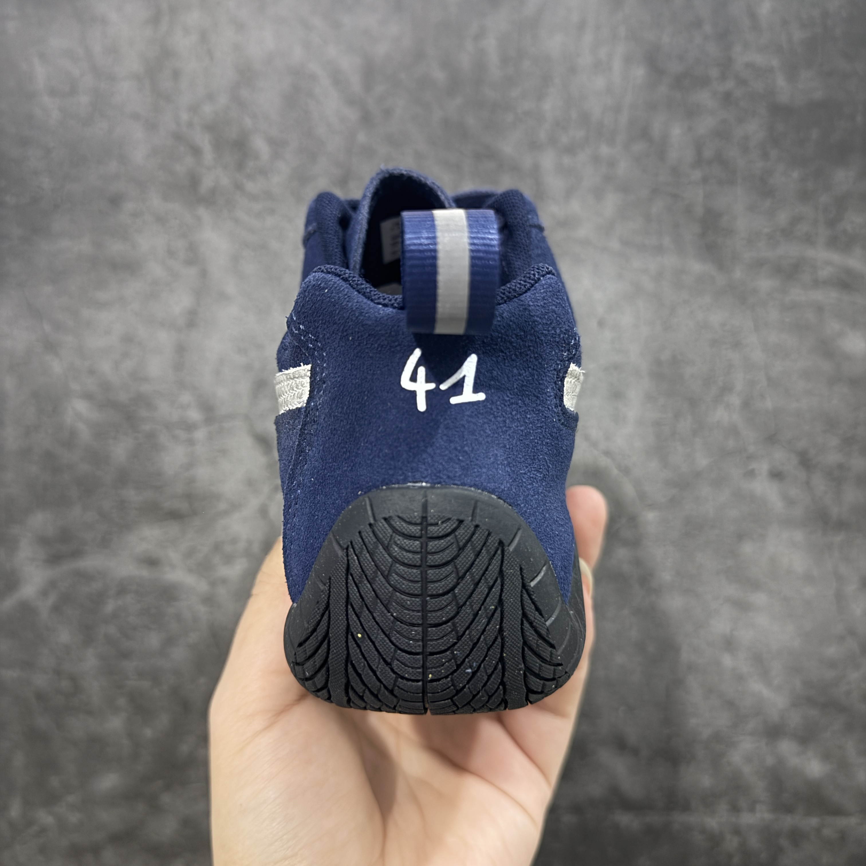 Balenciaga The Open Product x Puma Speedcat  巴黎世家 低筒 做旧 系带 二层绒面皮防滑耐磨 低筒 舒适时尚 赛车 跑步鞋 休闲鞋 波鞋 蓝色 406519 04