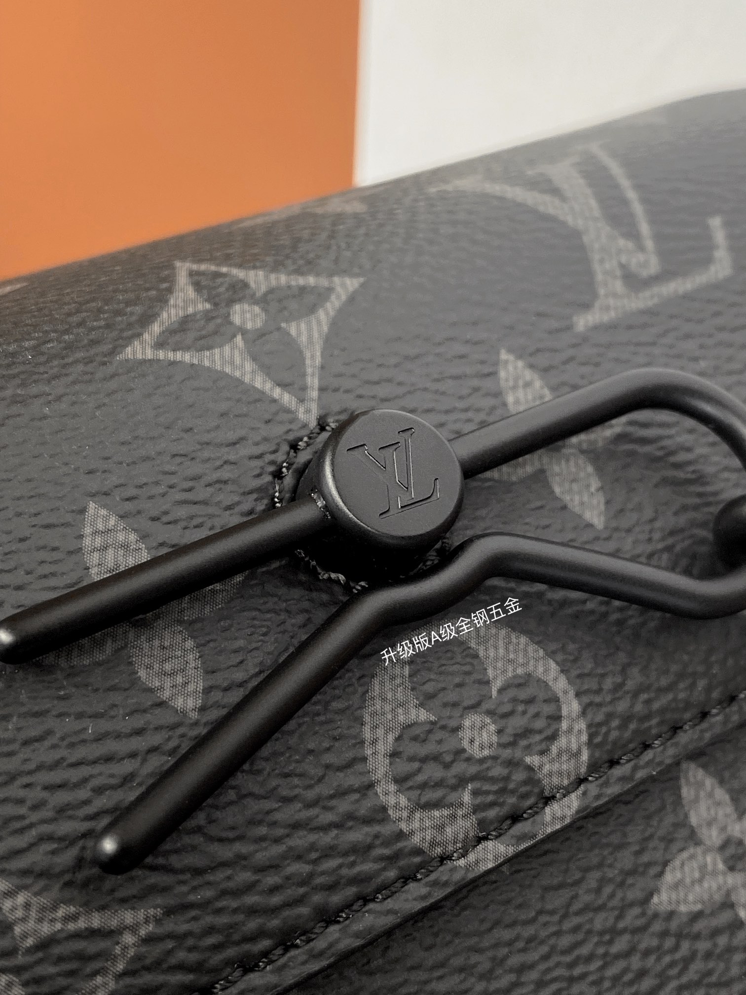  特级 LOUIS VUITTON Steamer 全钢五金 经典老花 印花 锁扣 涂层帆布 邮差包 手提包 单肩包 斜挎包 黑色   M81783
