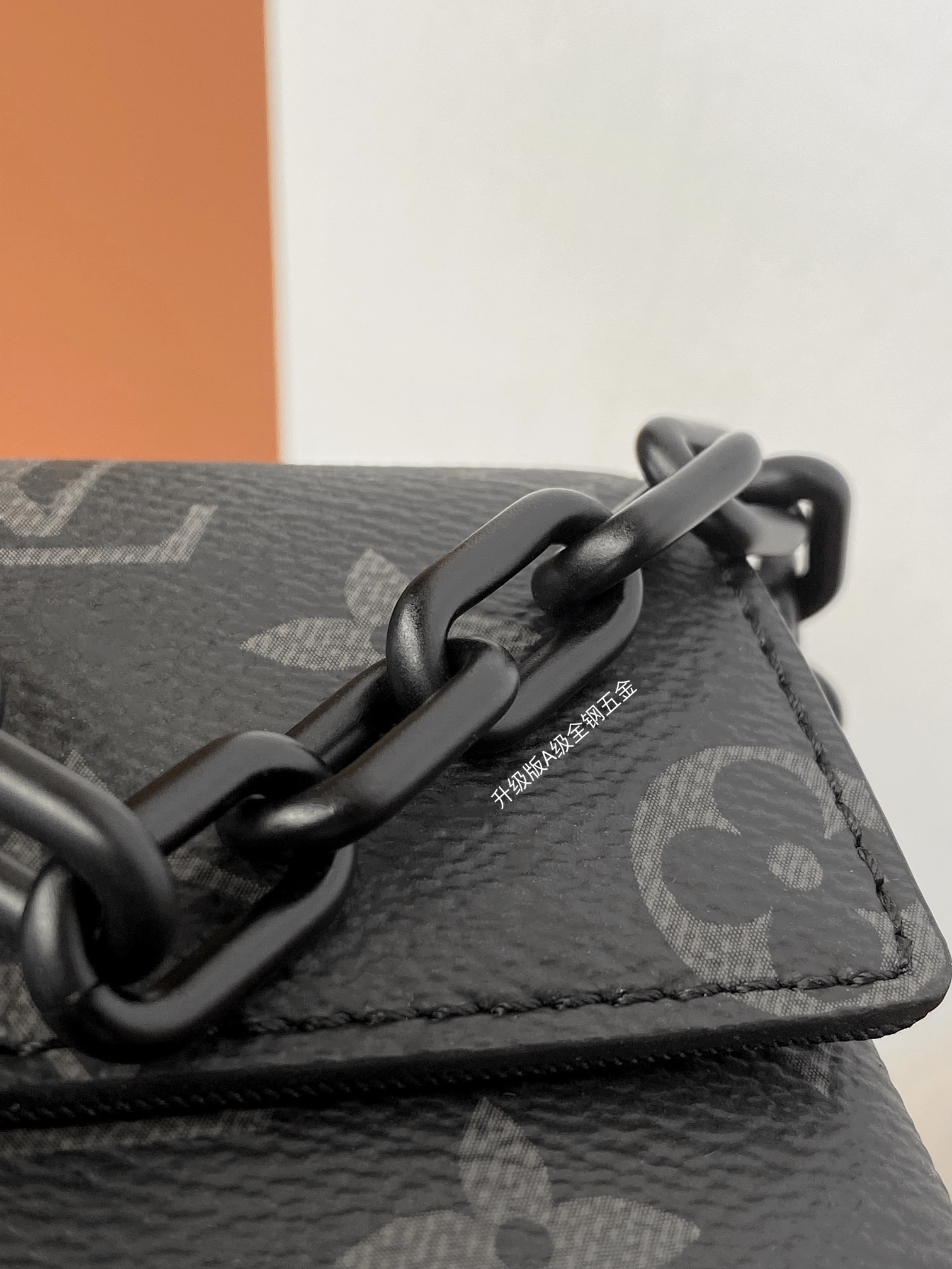  特级 LOUIS VUITTON Steamer 全钢五金 经典老花 印花 锁扣 涂层帆布 邮差包 手提包 单肩包 斜挎包 黑色   M81783