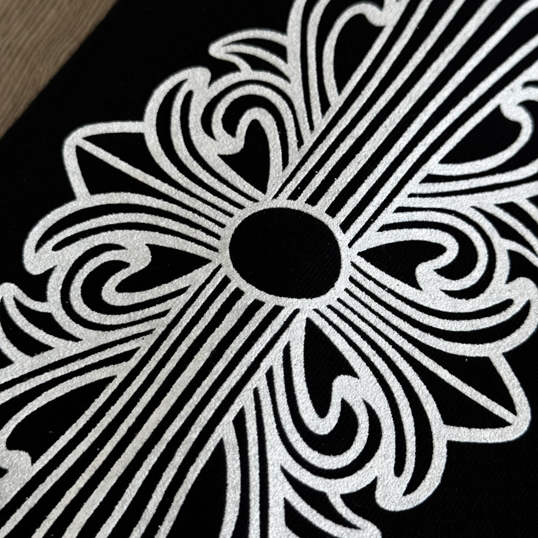 Chrome Hearts 克罗心 经典马蹄  花臂 连帽卫衣 套头  黑色 A5 CH-SANFEN