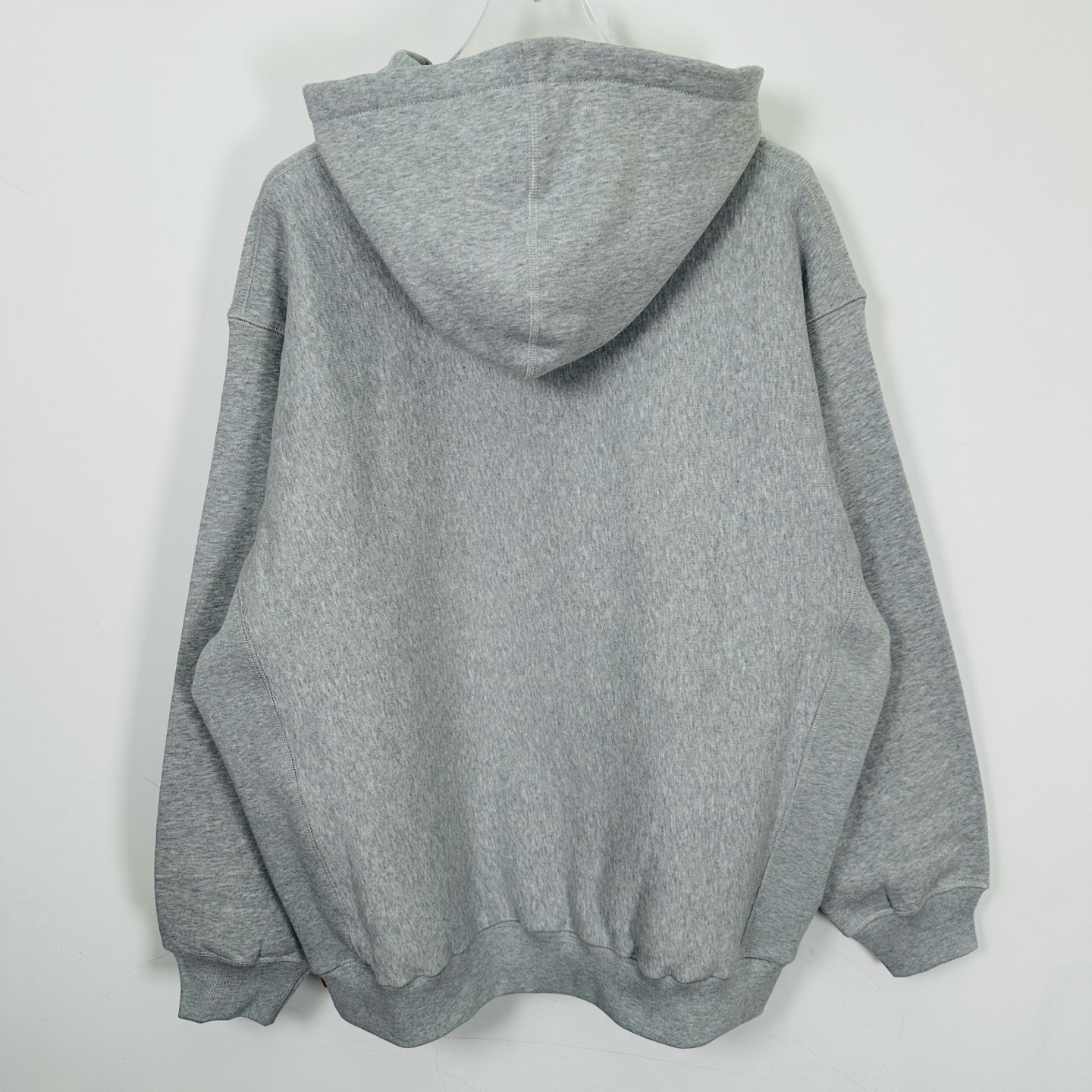 Supreme FW25 WEEK15 Box Logo Hooded Sweatshirt 刺绣标志 logo 袋鼠口 连帽 加绒 卫衣 男女同款 灰色 SUP-FW25-094