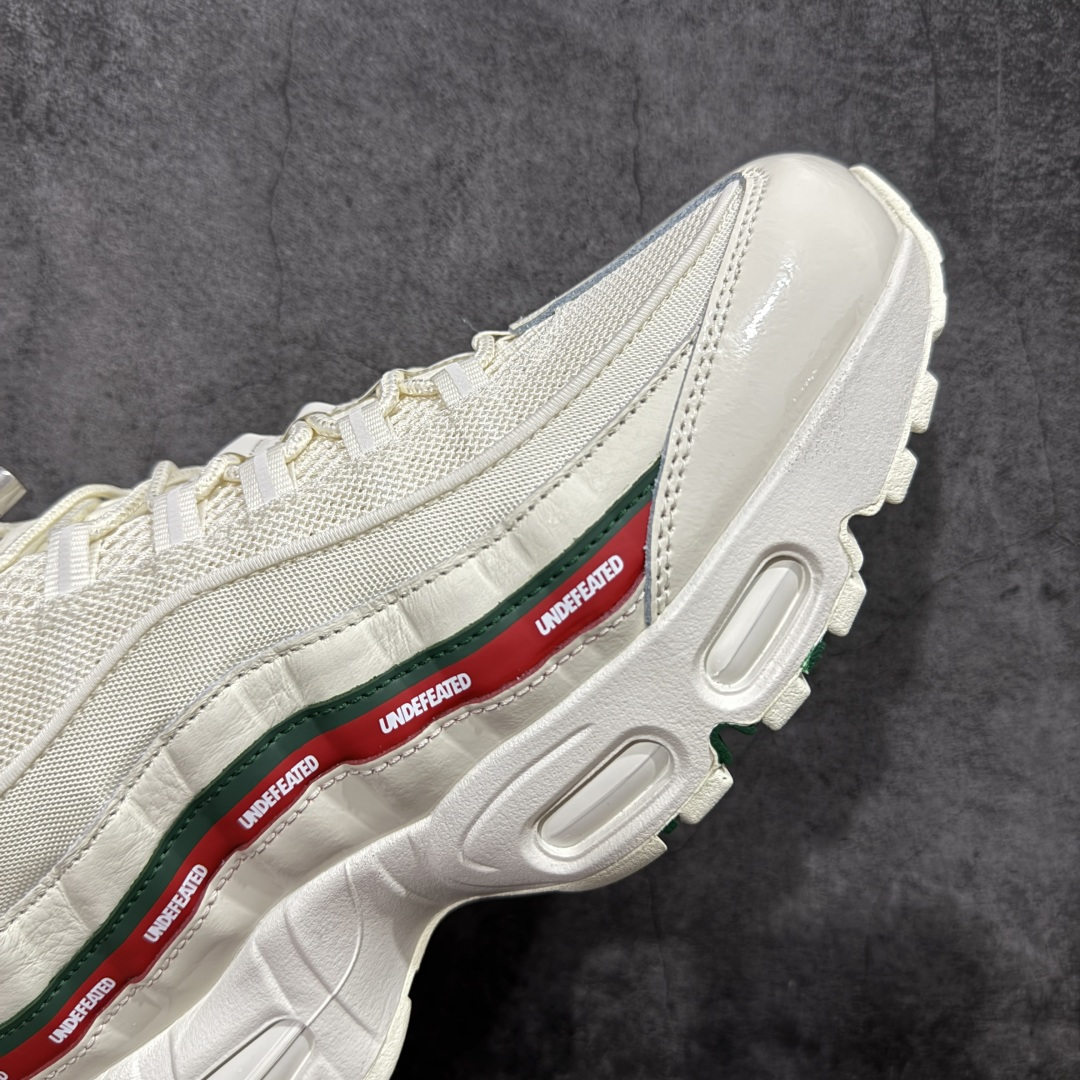 升级最终版UNDEFEATED  Nike Air Max 95    低筒 网布防滑 运动鞋 休闲鞋 球鞋 男鞋 米白IB4453-100