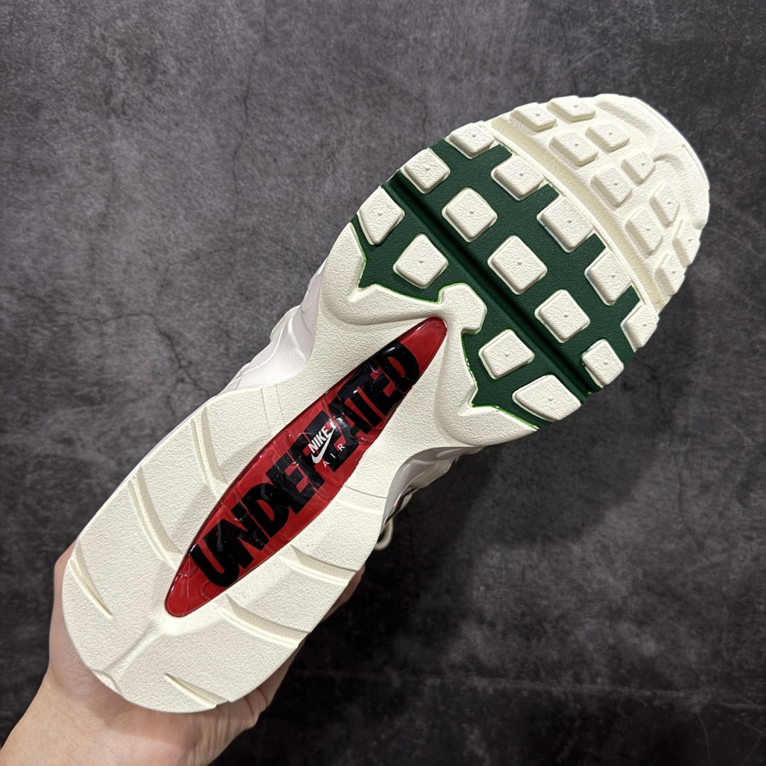 升级最终版UNDEFEATED  Nike Air Max 95    低筒 网布防滑 运动鞋 休闲鞋 球鞋 男鞋 米白IB4453-100