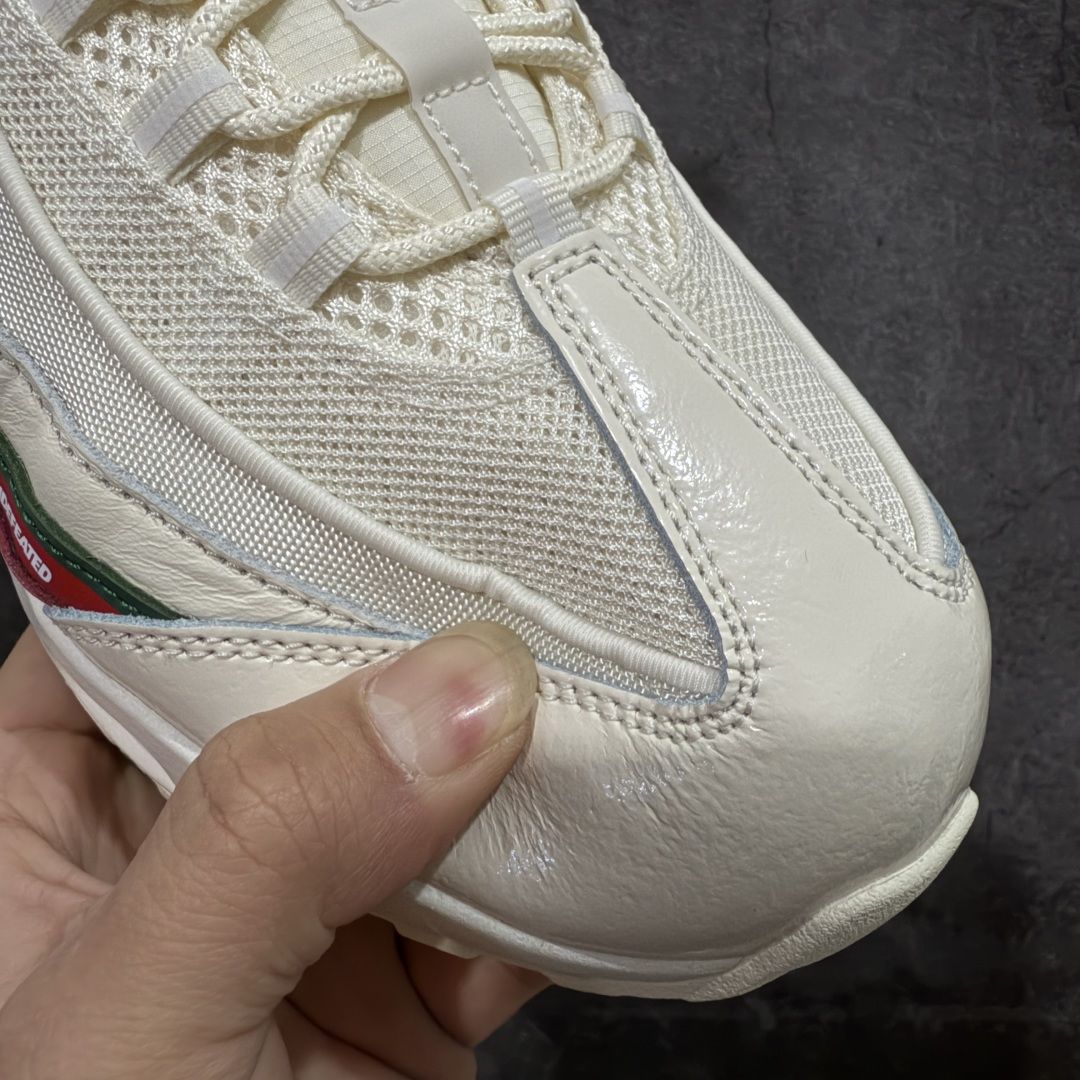 升级最终版UNDEFEATED  Nike Air Max 95    低筒 网布防滑 运动鞋 休闲鞋 球鞋 男鞋 米白IB4453-100