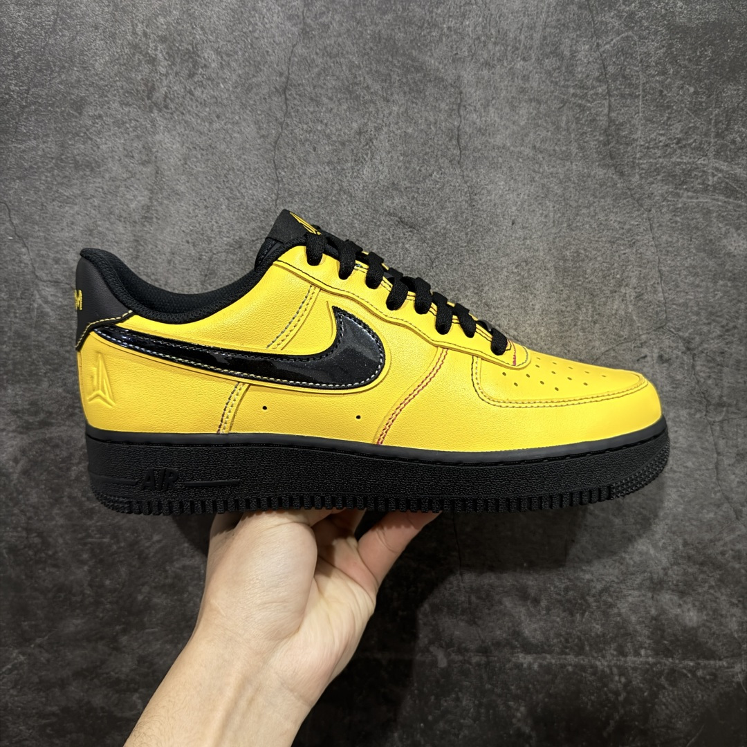 Air Force 1 Low  空军一号 低筒 休闲鞋 板鞋 男鞋 女鞋 波鞋  黑黄 IQ2713-700