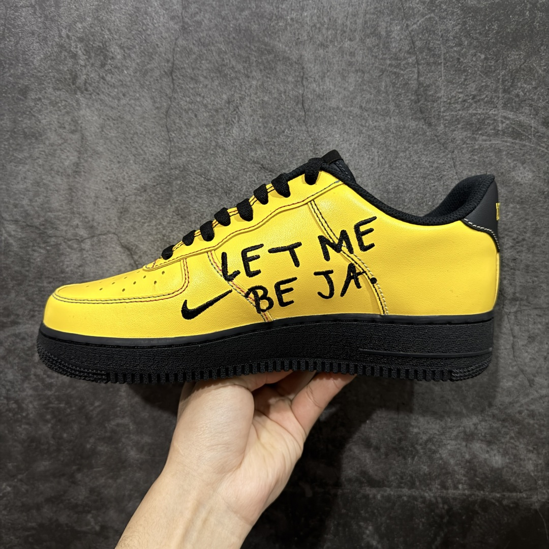 Air Force 1 Low  空军一号 低筒 休闲鞋 板鞋 男鞋 女鞋 波鞋  黑黄 IQ2713-700