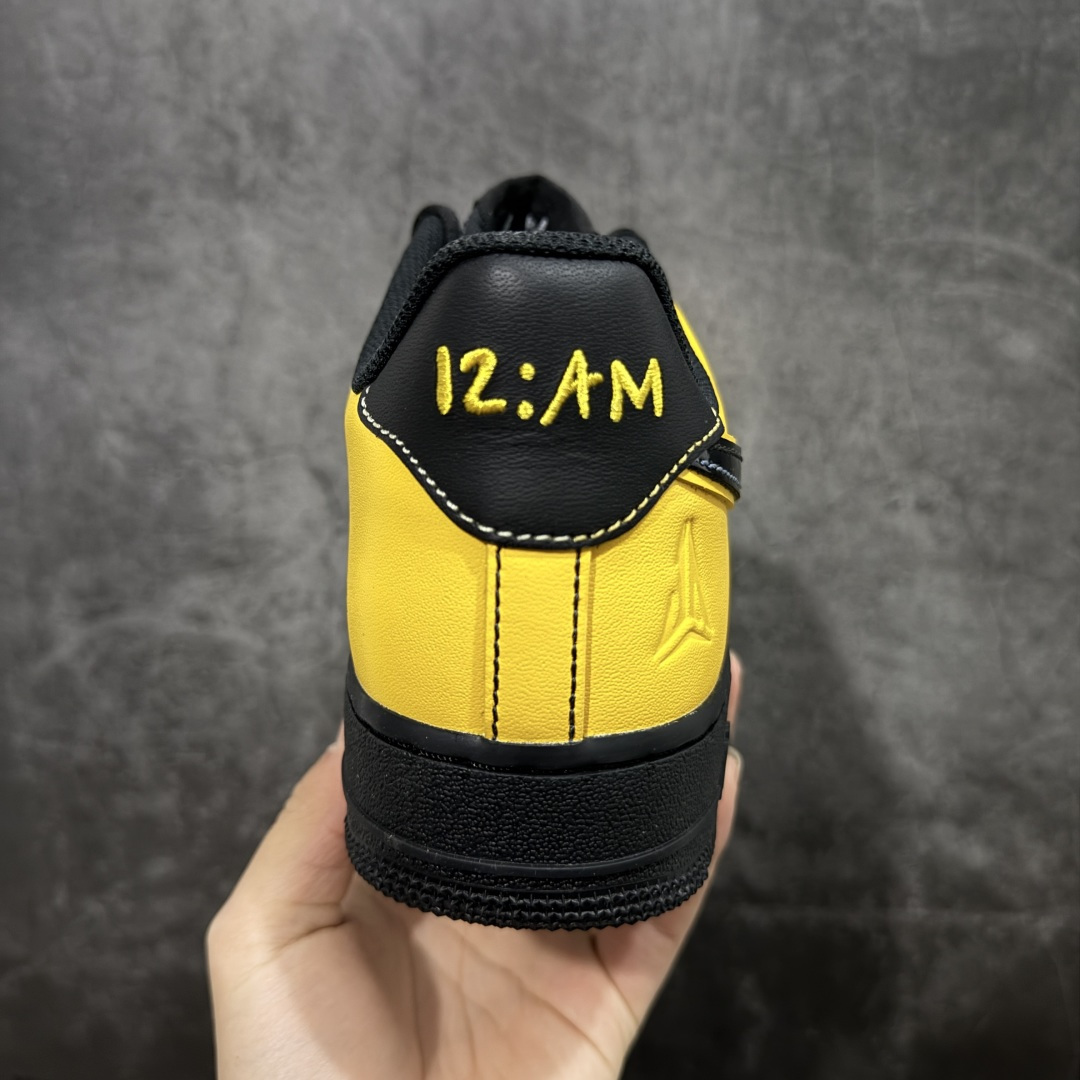 Air Force 1 Low  空军一号 低筒 休闲鞋 板鞋 男鞋 女鞋 波鞋  黑黄 IQ2713-700