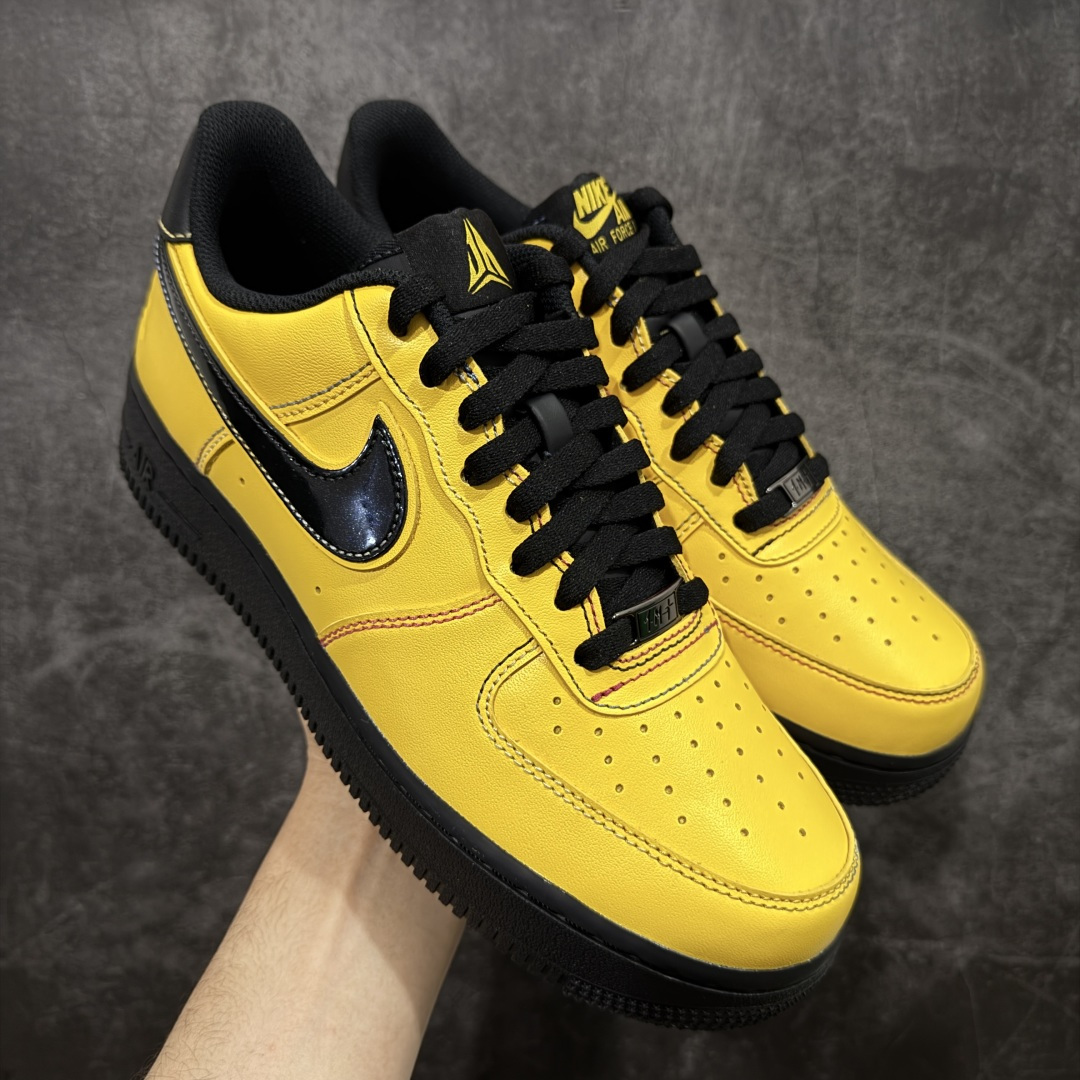 Air Force 1 Low  空军一号 低筒 休闲鞋 板鞋 男鞋 女鞋 波鞋  黑黄 IQ2713-700