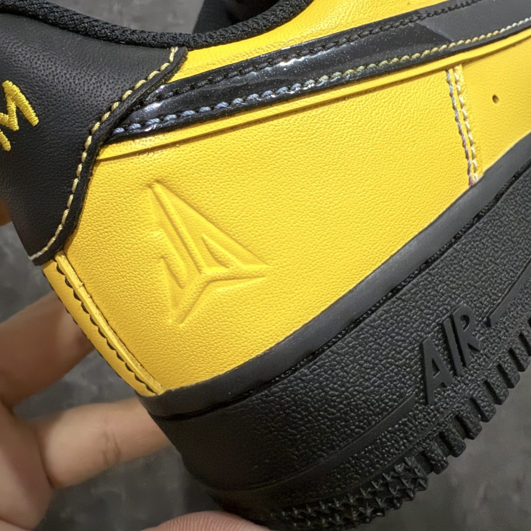 Air Force 1 Low  空军一号 低筒 休闲鞋 板鞋 男鞋 女鞋 波鞋  黑黄 IQ2713-700