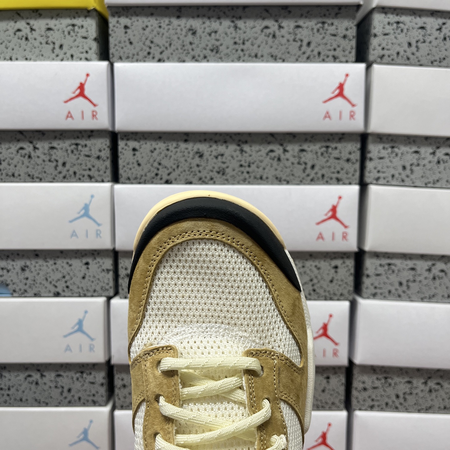 Tom Sachs x NK Craft Mars Yard Shoe 3.0  宇航员 黄白红 跑步鞋 联名 休闲鞋 板鞋 男鞋 女鞋 米棕色 IF2885-100