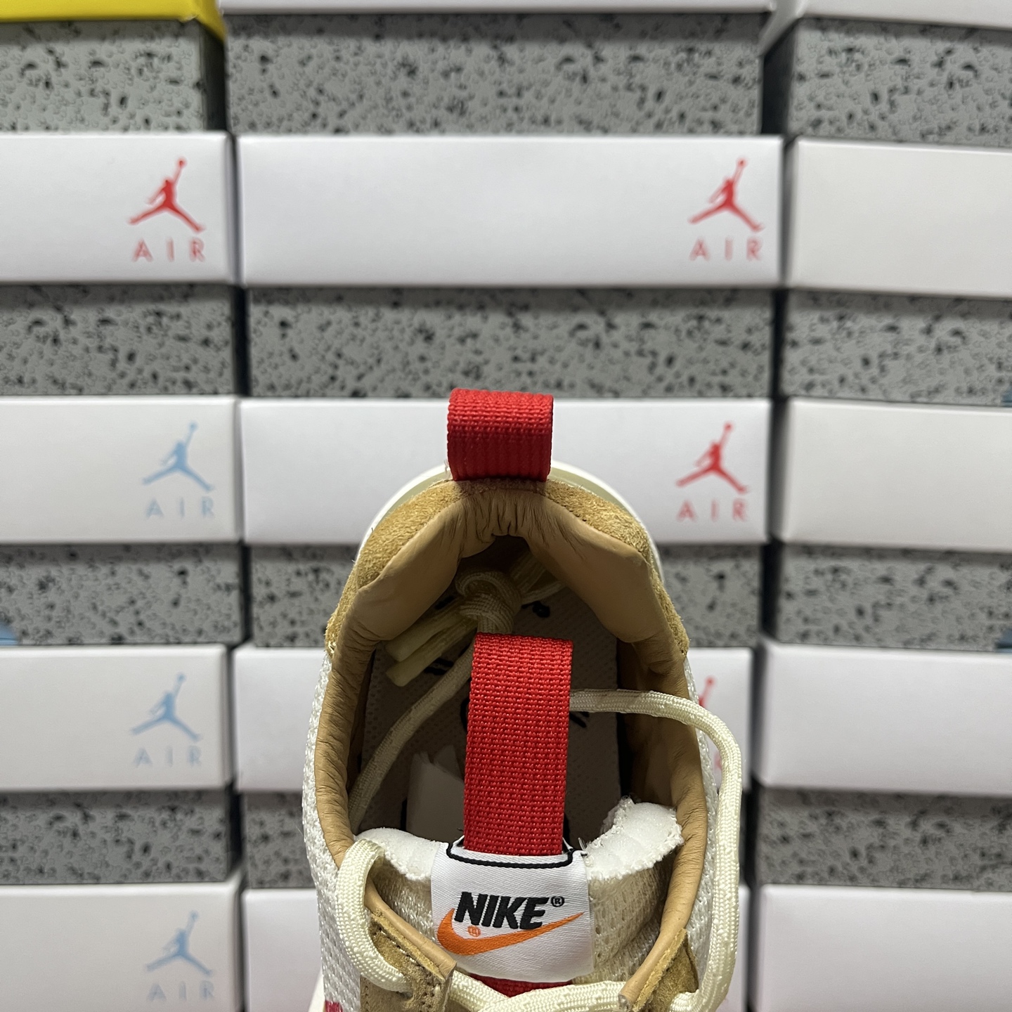 Tom Sachs x NK Craft Mars Yard Shoe 3.0  宇航员 黄白红 跑步鞋 联名 休闲鞋 板鞋 男鞋 女鞋 米棕色 IF2885-100