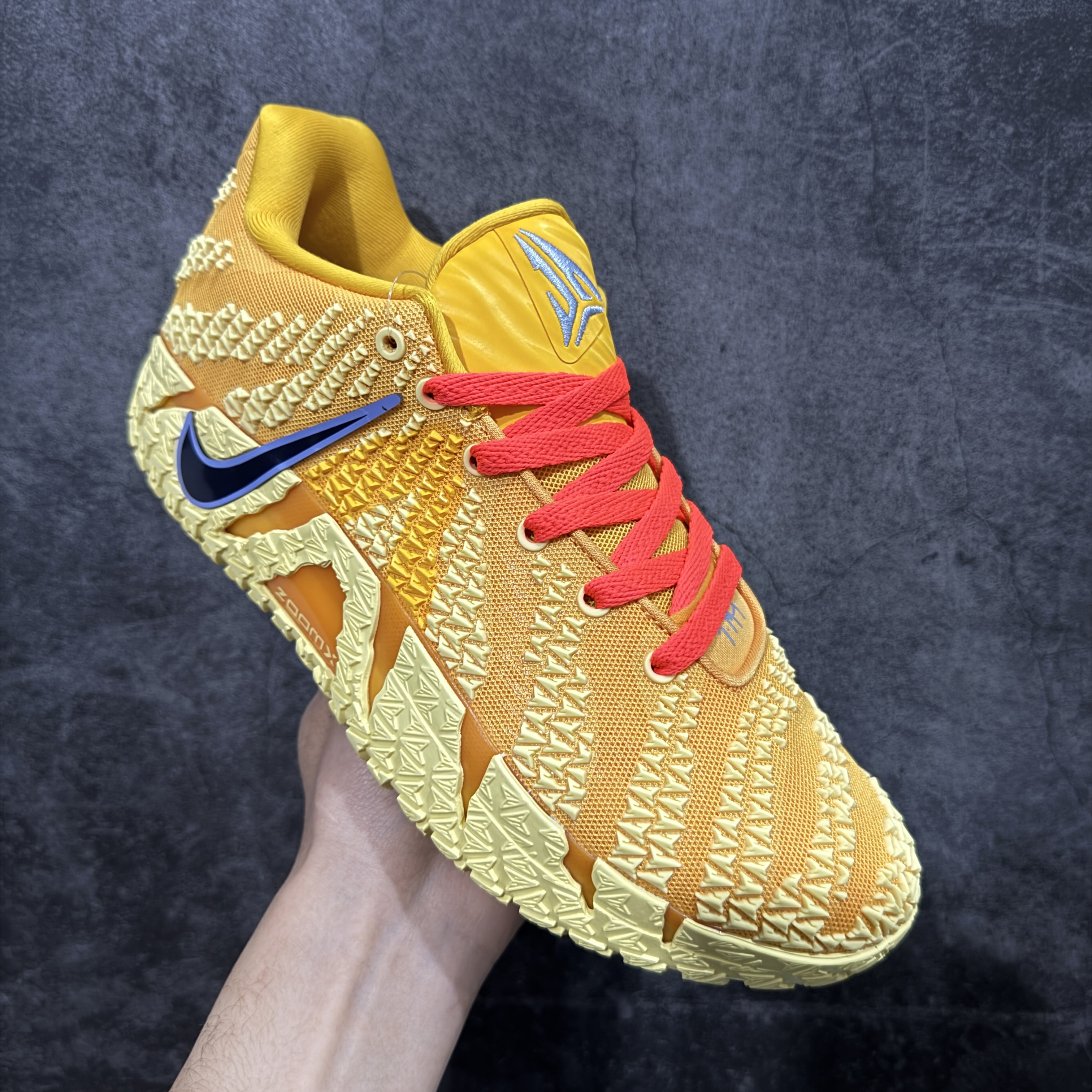 XO Nike Zoom JA3 三代 低筒 前後氣墊 耐磨透氣 實戰籃球鞋 波鞋 球鞋 男鞋 波鞋 黄紫鸳鸯HF2794-700