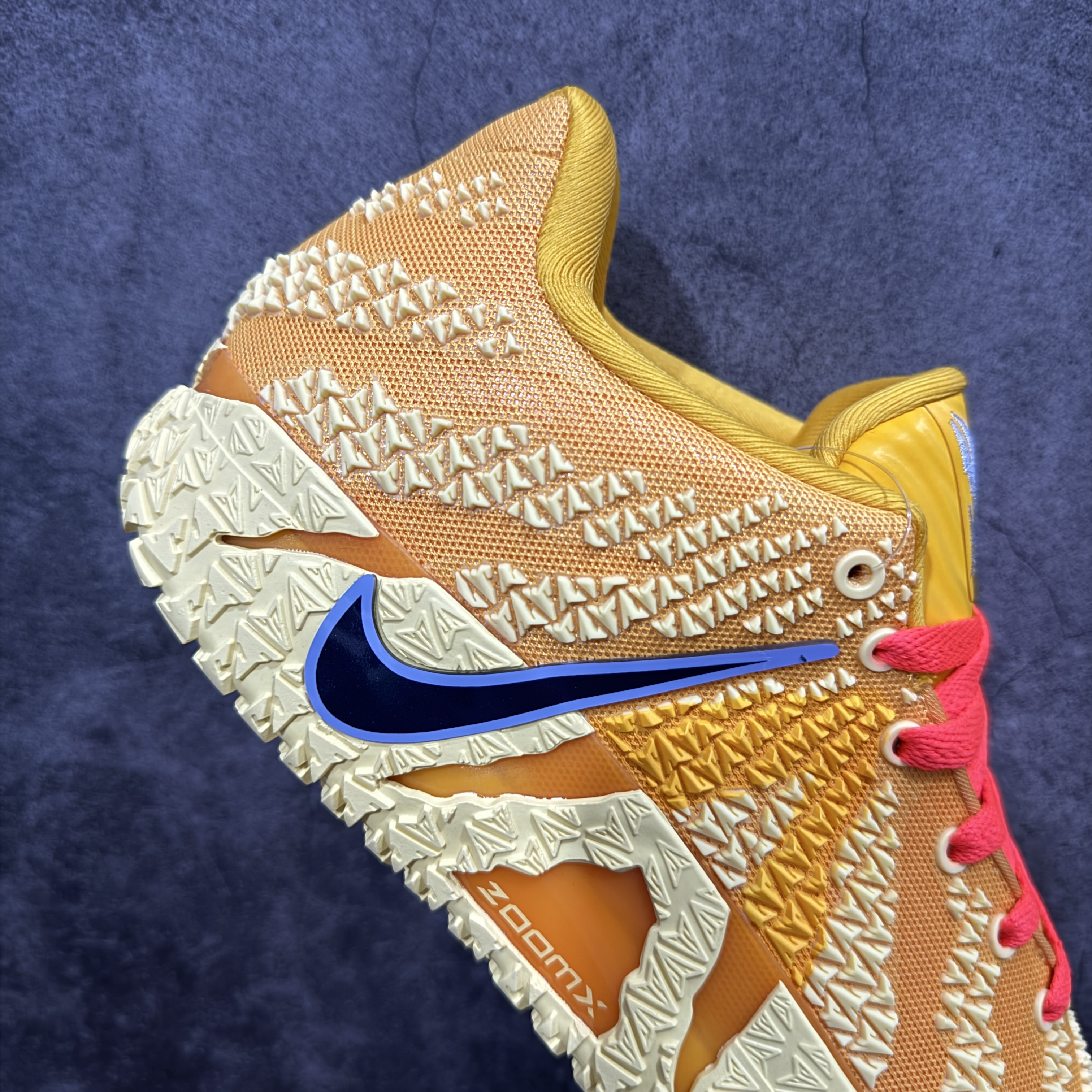 XO Nike Zoom JA3 三代 低筒 前後氣墊 耐磨透氣 實戰籃球鞋 波鞋 球鞋 男鞋 波鞋 黄紫鸳鸯HF2794-700