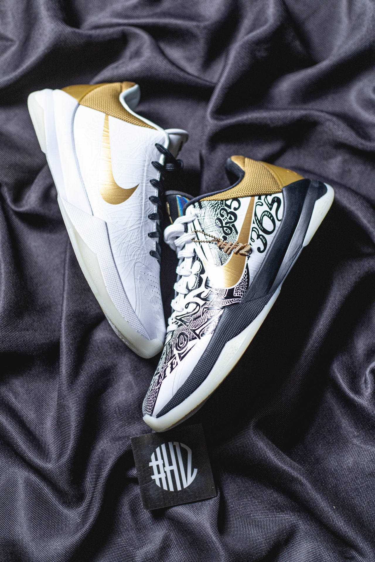 H12/Godkiller Kobe5   科比 5 前掌气垫 后掌EVA 籃球鞋 球鞋 實戰鞋 真碳板 波鞋 黑白阴阳