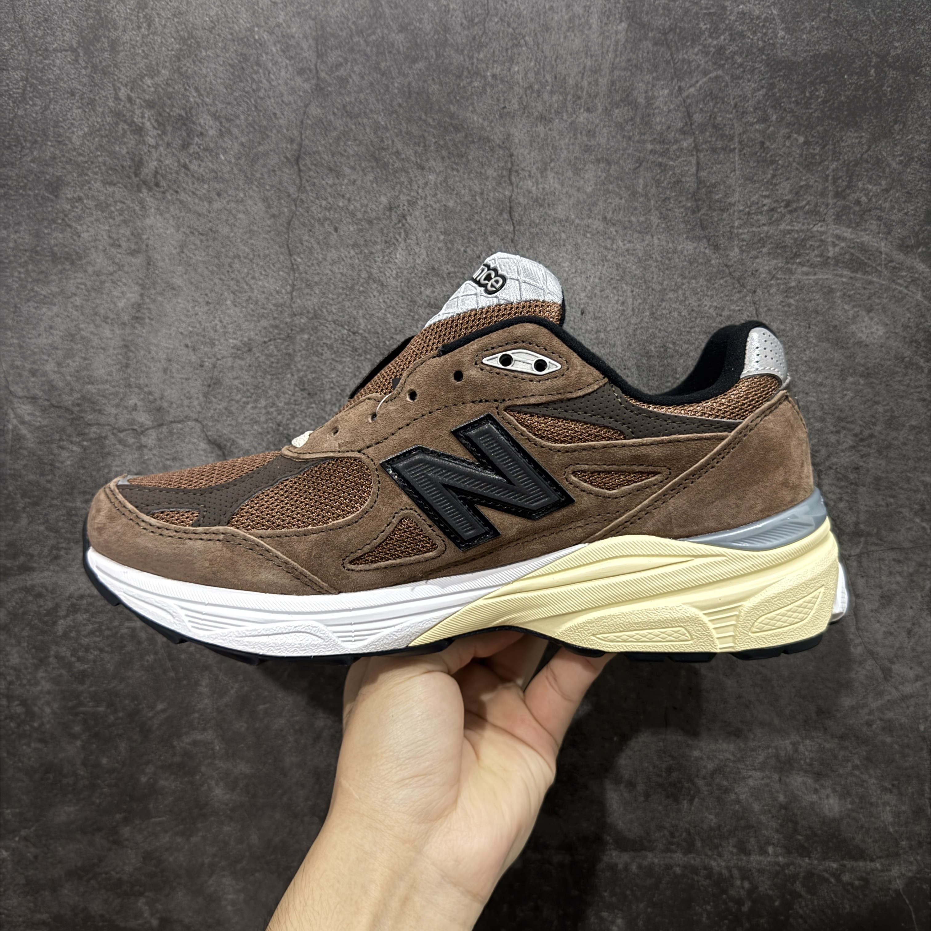 新版  JJJJound Balance 990 V3   低筒 复古跑鞋 休闲鞋 板鞋 运动鞋 男鞋 女鞋 蒙特利尔 深棕 M990JB3