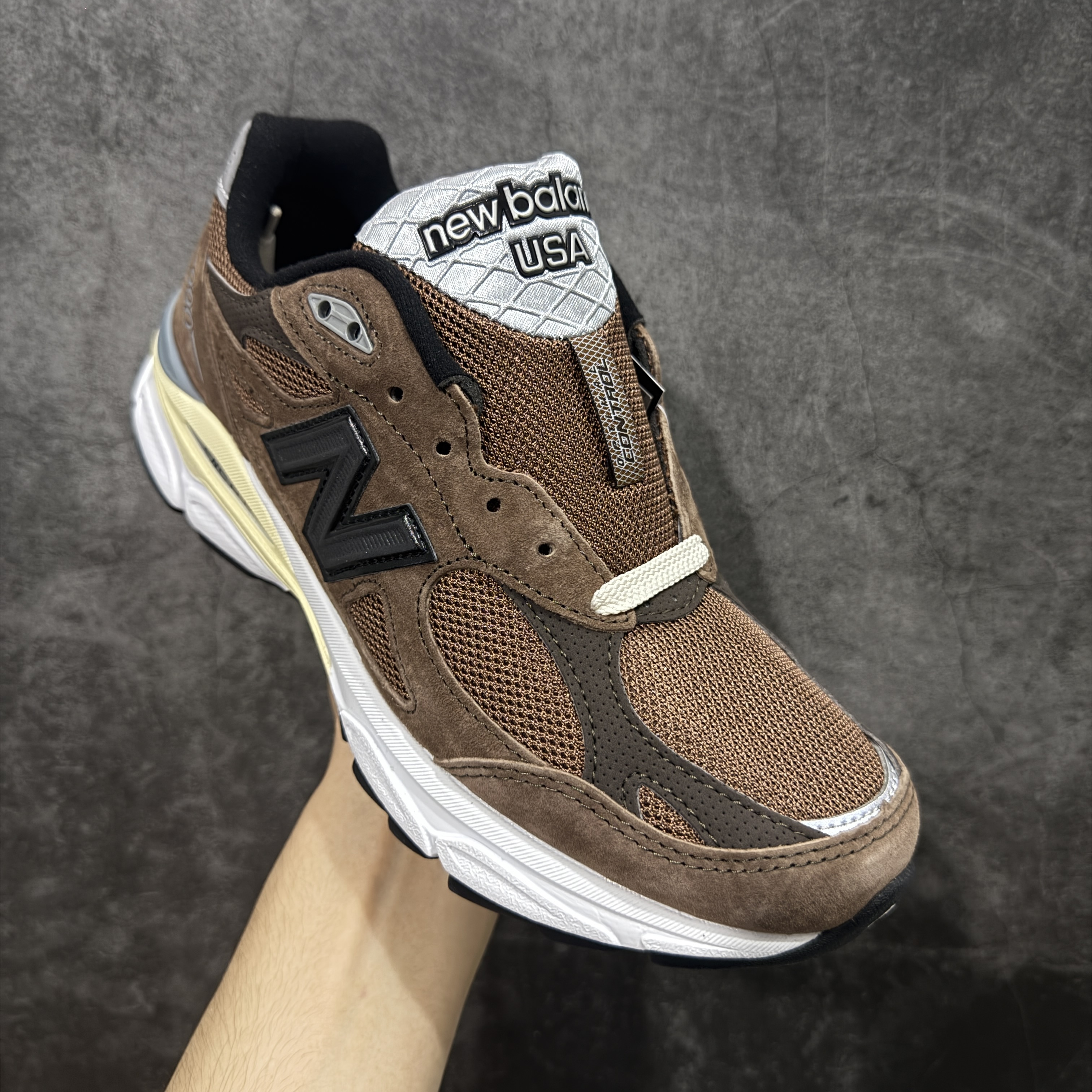 新版  JJJJound Balance 990 V3   低筒 复古跑鞋 休闲鞋 板鞋 运动鞋 男鞋 女鞋 蒙特利尔 深棕 M990JB3