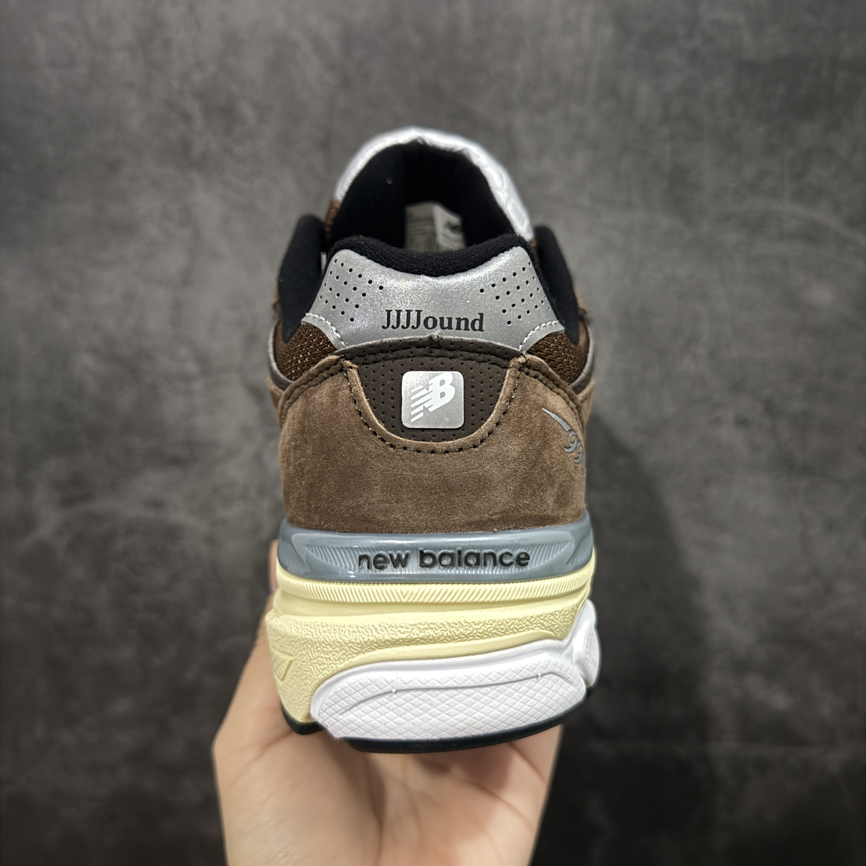 新版  JJJJound Balance 990 V3   低筒 复古跑鞋 休闲鞋 板鞋 运动鞋 男鞋 女鞋 蒙特利尔 深棕 M990JB3