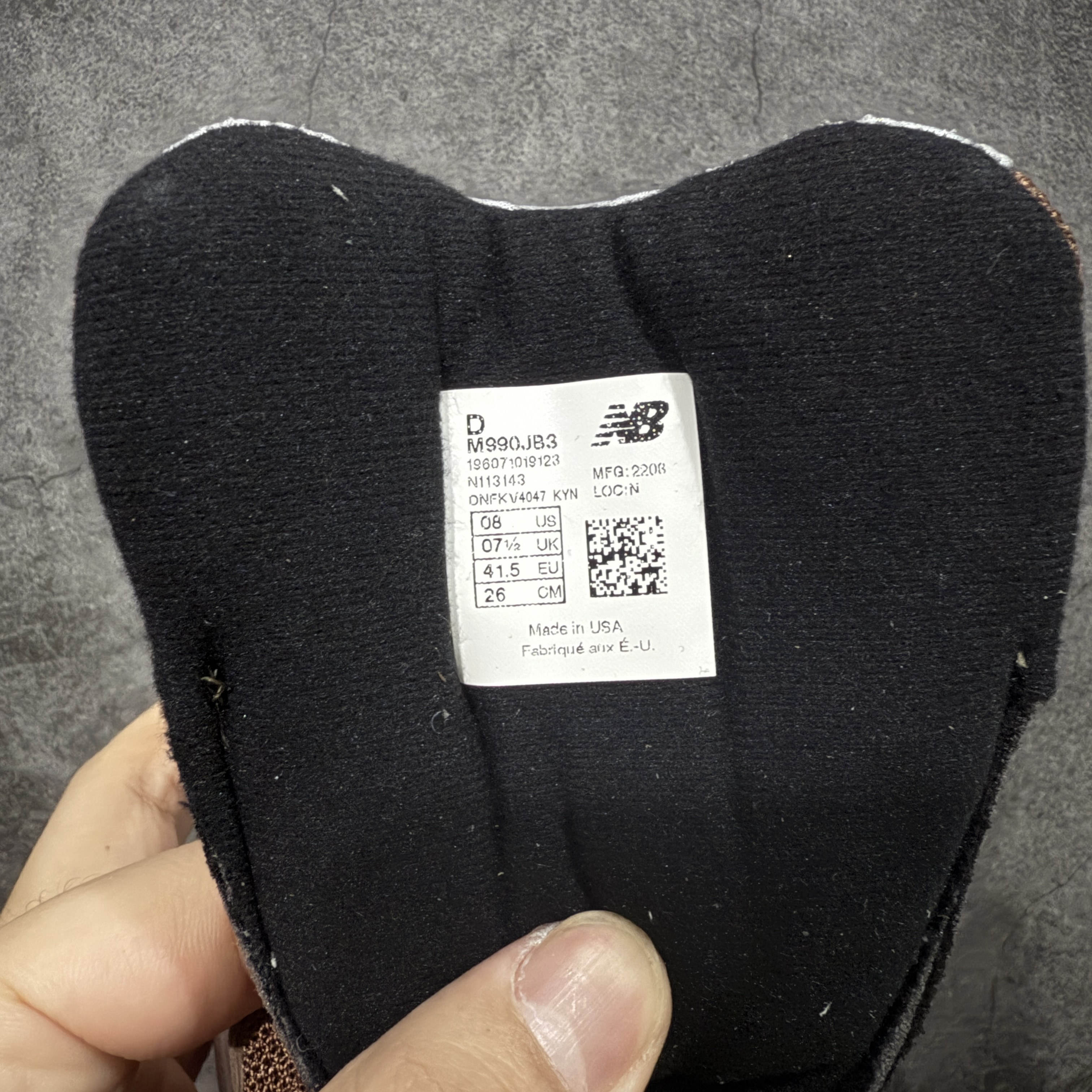 新版  JJJJound Balance 990 V3   低筒 复古跑鞋 休闲鞋 板鞋 运动鞋 男鞋 女鞋 蒙特利尔 深棕 M990JB3