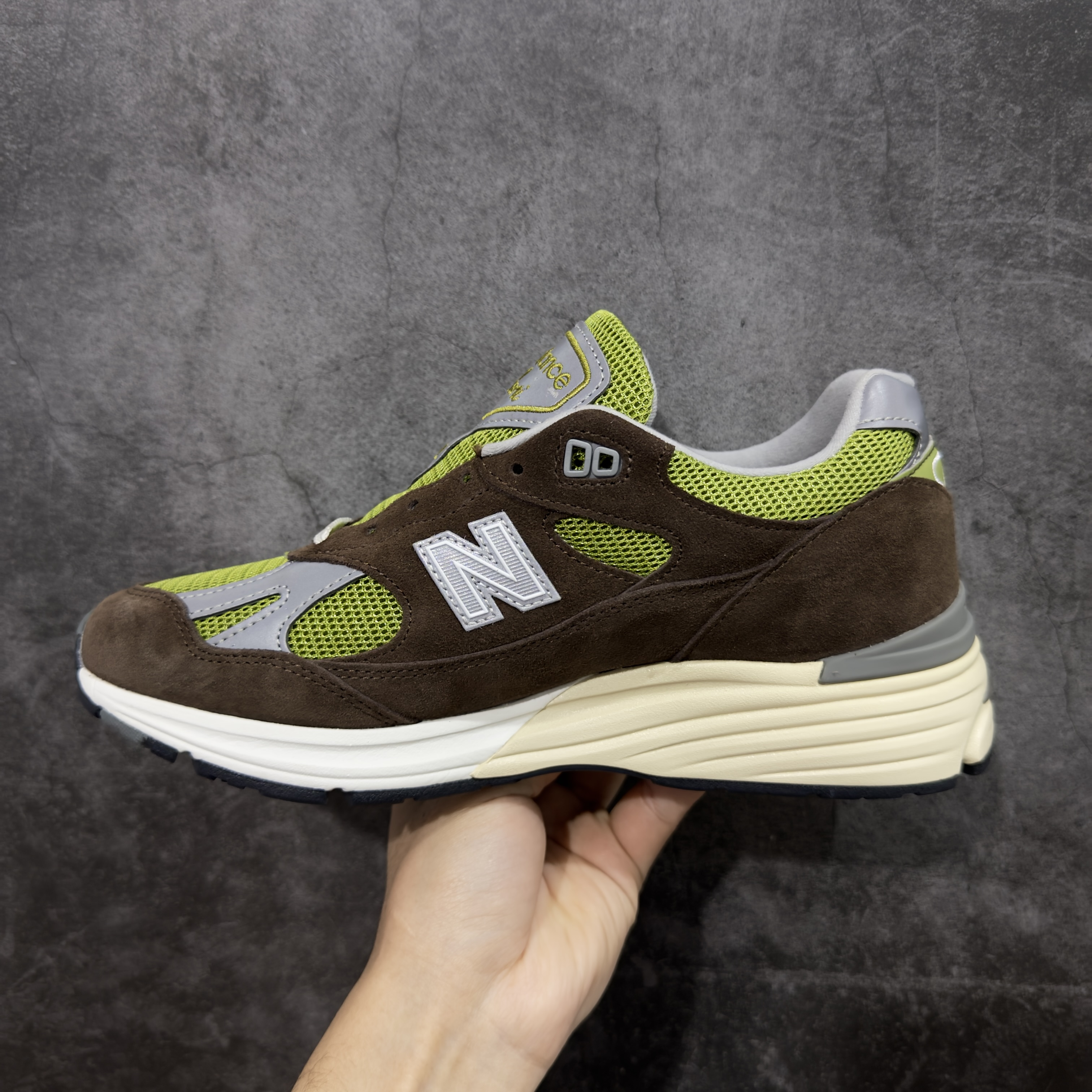 新版  KITH New Balance 991 V2 低筒 复古跑鞋 休闲鞋 运动鞋 波鞋 男鞋 女鞋 踪绿 U991CK2
