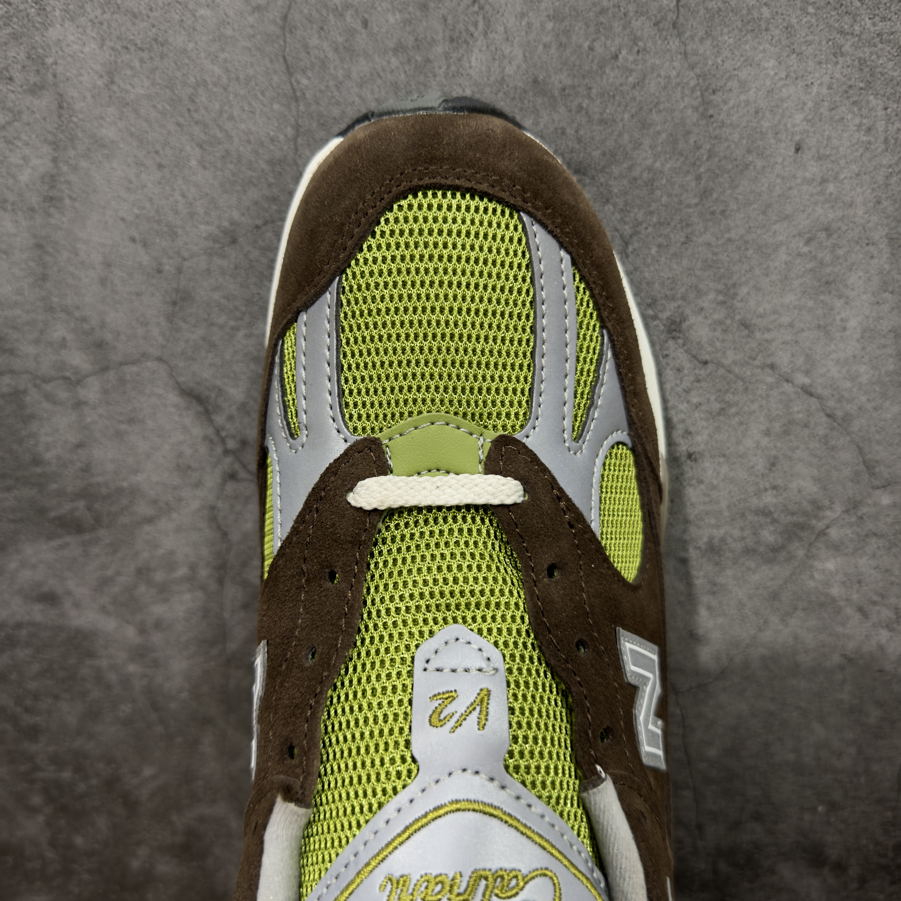 新版  KITH New Balance 991 V2 低筒 复古跑鞋 休闲鞋 运动鞋 波鞋 男鞋 女鞋 踪绿 U991CK2