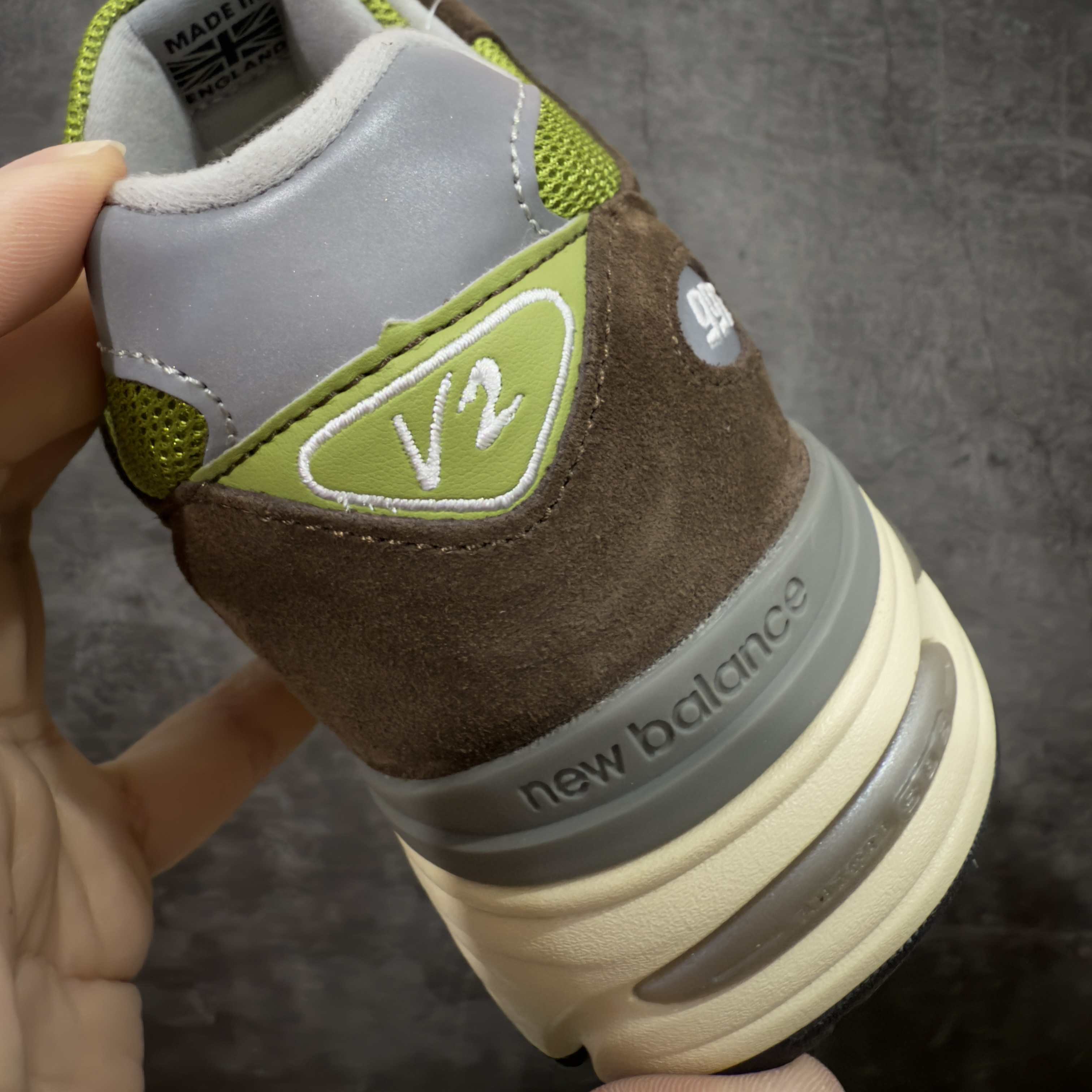 新版  KITH New Balance 991 V2 低筒 复古跑鞋 休闲鞋 运动鞋 波鞋 男鞋 女鞋 踪绿 U991CK2