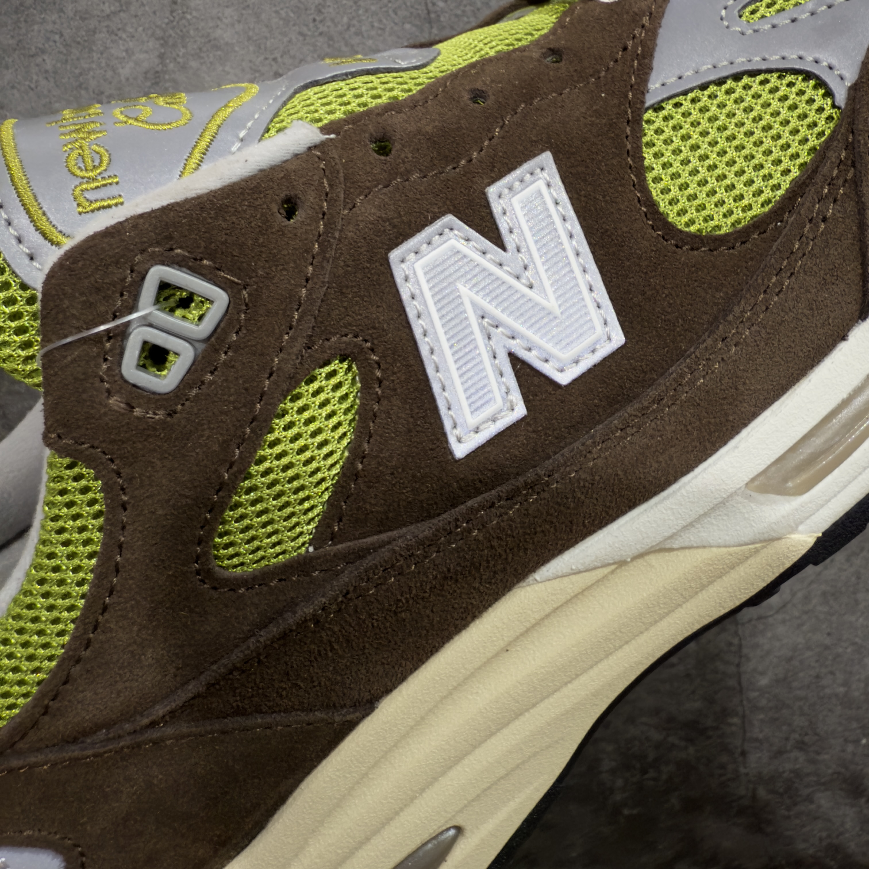 新版  KITH New Balance 991 V2 低筒 复古跑鞋 休闲鞋 运动鞋 波鞋 男鞋 女鞋 踪绿 U991CK2