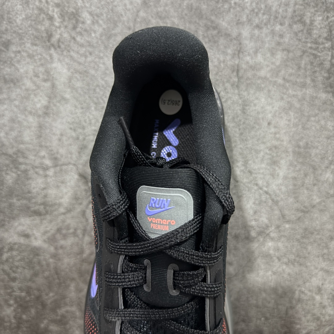 Nike Vomero Premium 低筒 超临界发泡 气垫 百搭舒适耐磨  休闲跑步鞋 男款 黑紫 HM5973-002