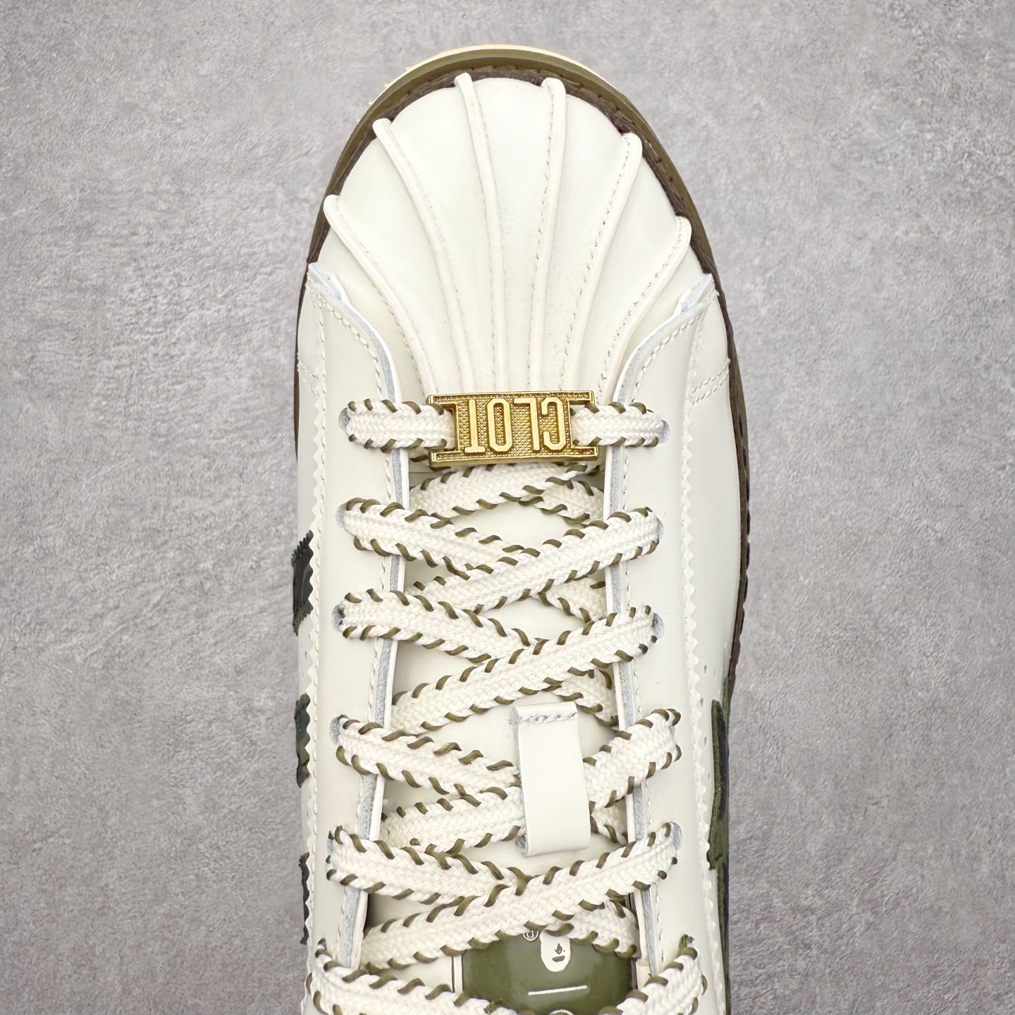 BAPE x CLOT x adidas 三方联名  陈冠希 低筒 复古板鞋 休闲鞋 男鞋 女鞋  白绿  KJ1473