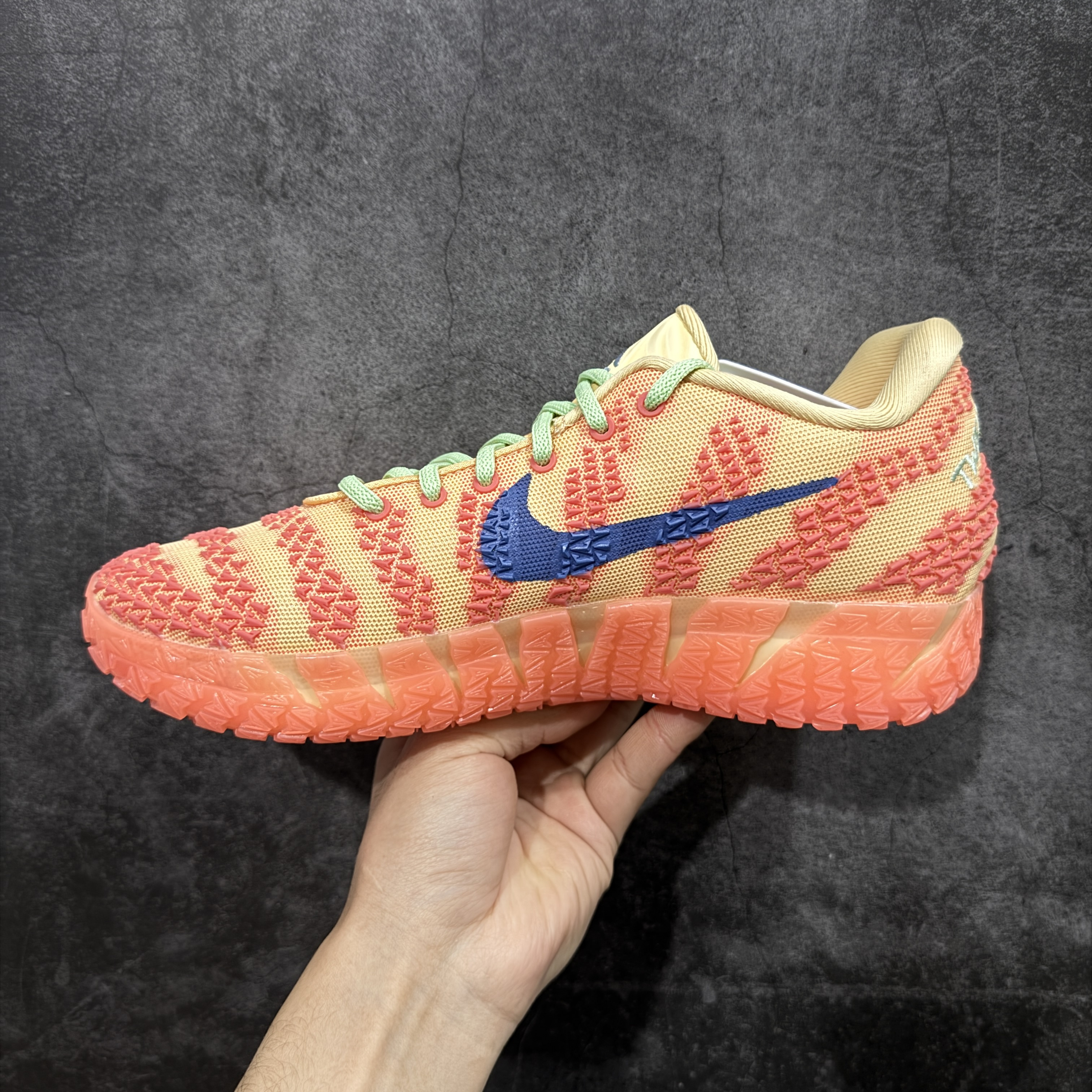 灭世 MAX Nike Zoom JA3 三代 低筒 前後氣墊 耐磨透氣 實戰籃球鞋 波鞋 球鞋 男鞋 波鞋  橙色 HF2794-201