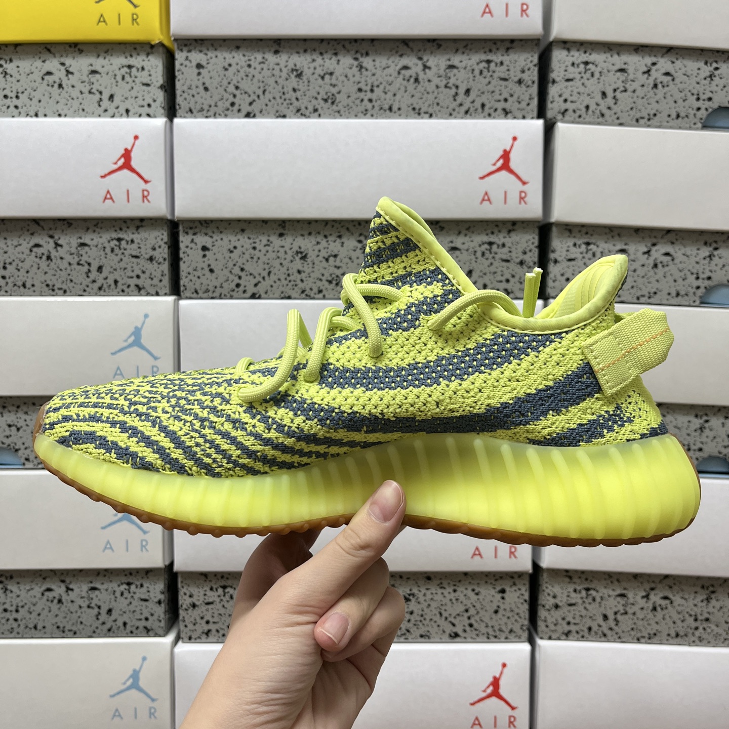 adidas originals Yeezy Boost 350 V2 低筒 休闲鞋 运动鞋 男鞋 女鞋 黄斑马 B37572