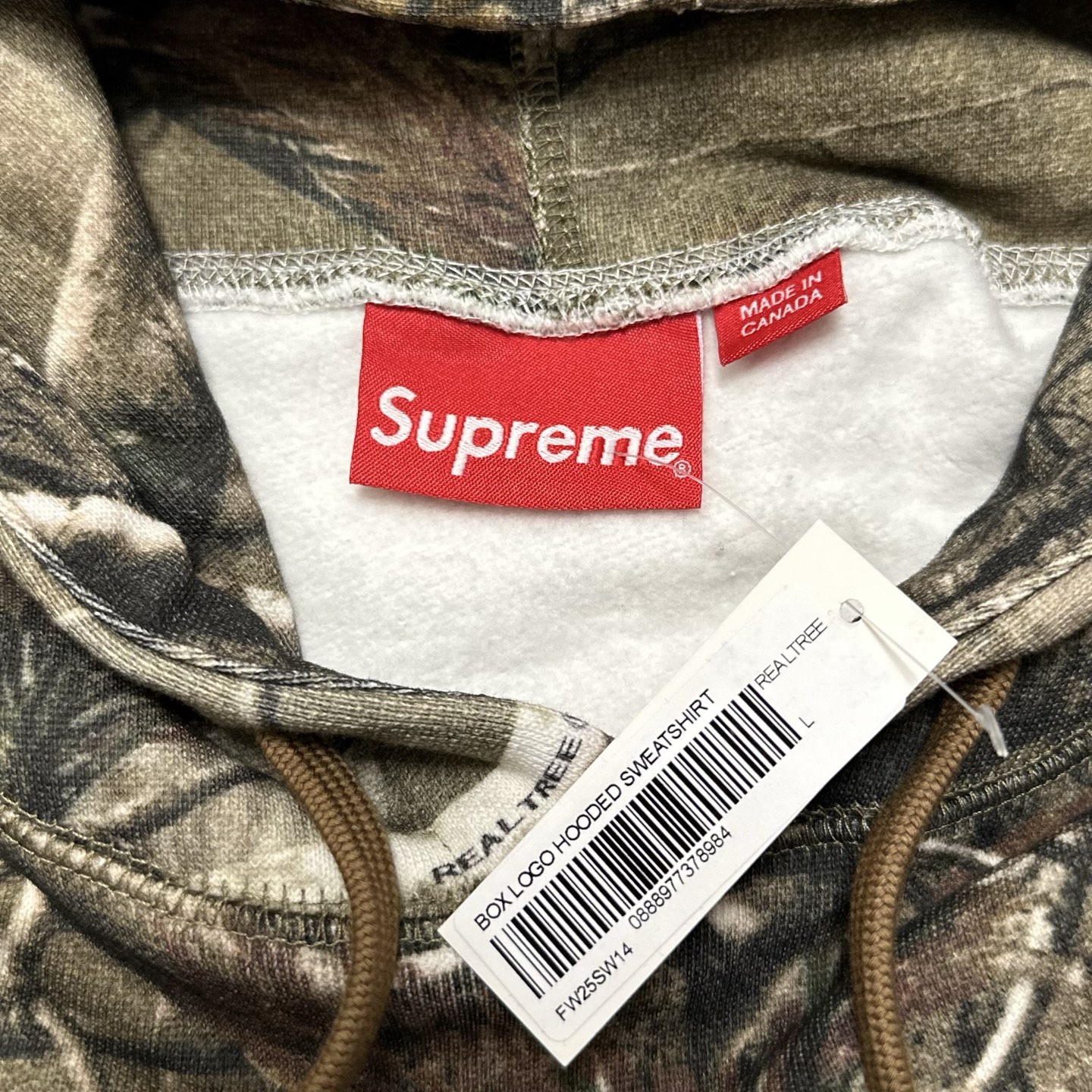 Supreme FW25 WEEK15 Box Logo Hooded Sweatshirt 刺绣标志 logo 袋鼠口 连帽 加绒 卫衣 男女同款 