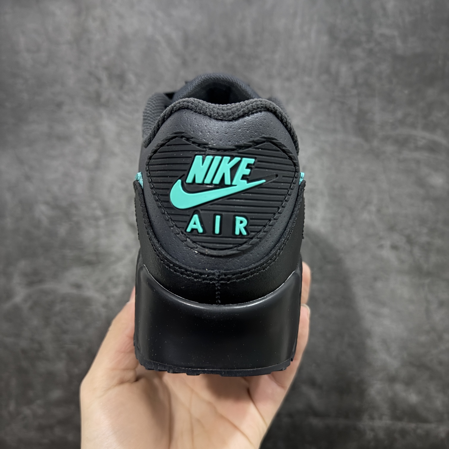 Nike Air Max 90 低筒 复古 网布防滑 运动鞋 休闲鞋 球鞋 男鞋 波鞋 黑绿B0 IF0670-002