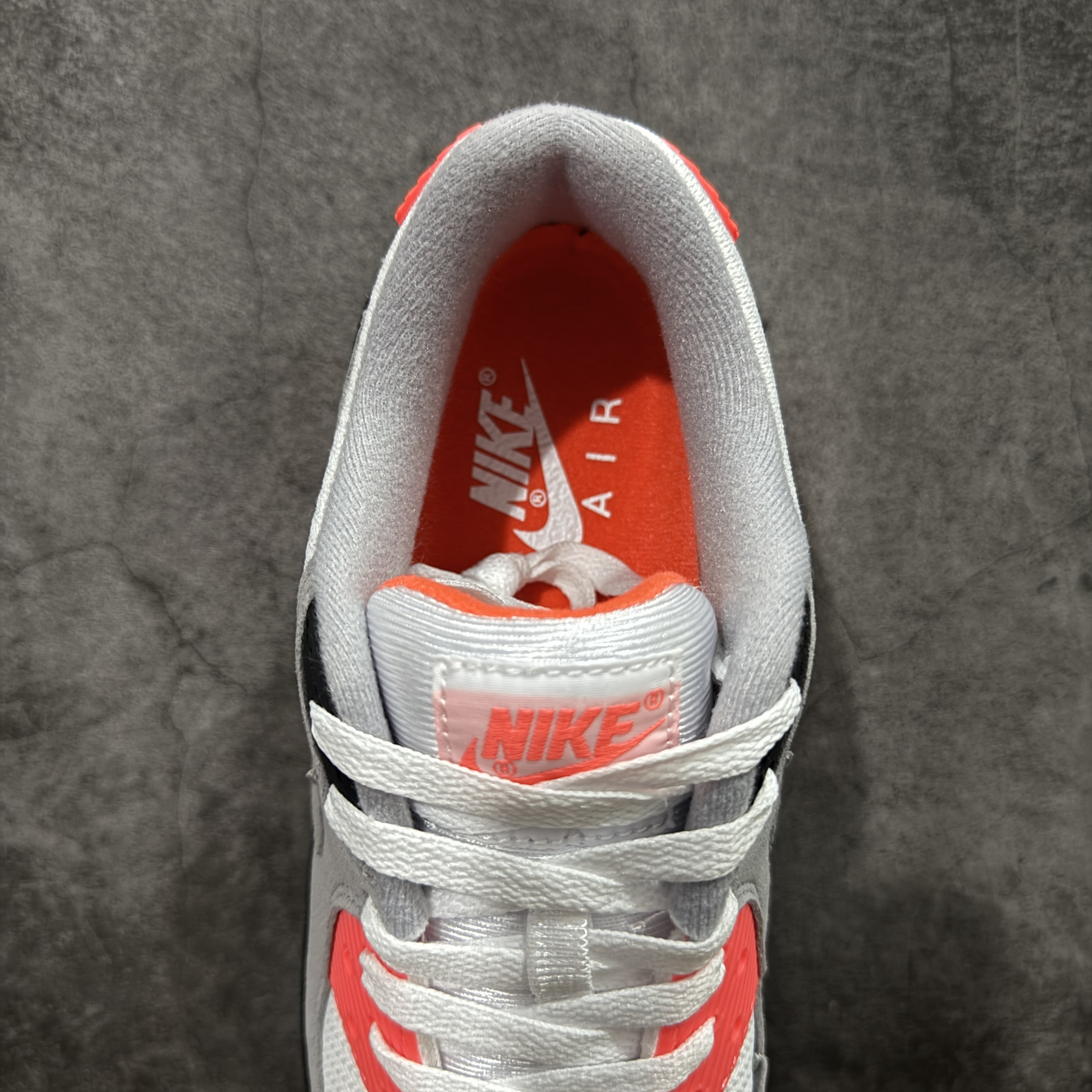 Nike Air Max 90 低筒 复古 网布防滑 运动鞋 休闲鞋 球鞋 男鞋 波鞋 红灰色A5 724882-100