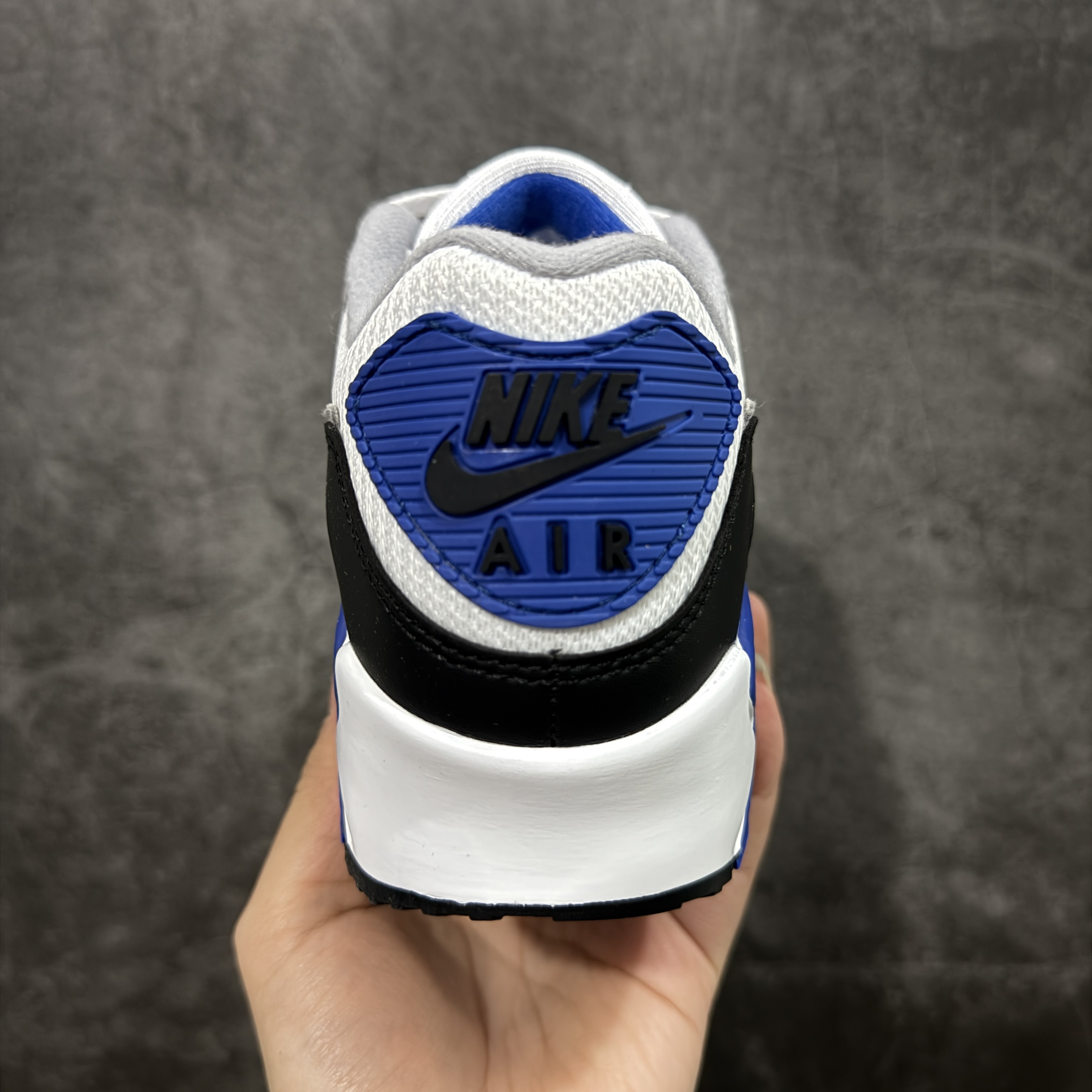 Nike Air Max 90 低筒 复古 网布防滑 运动鞋 休闲鞋 球鞋 男鞋 波鞋 皇家蓝A5 HF3449-100