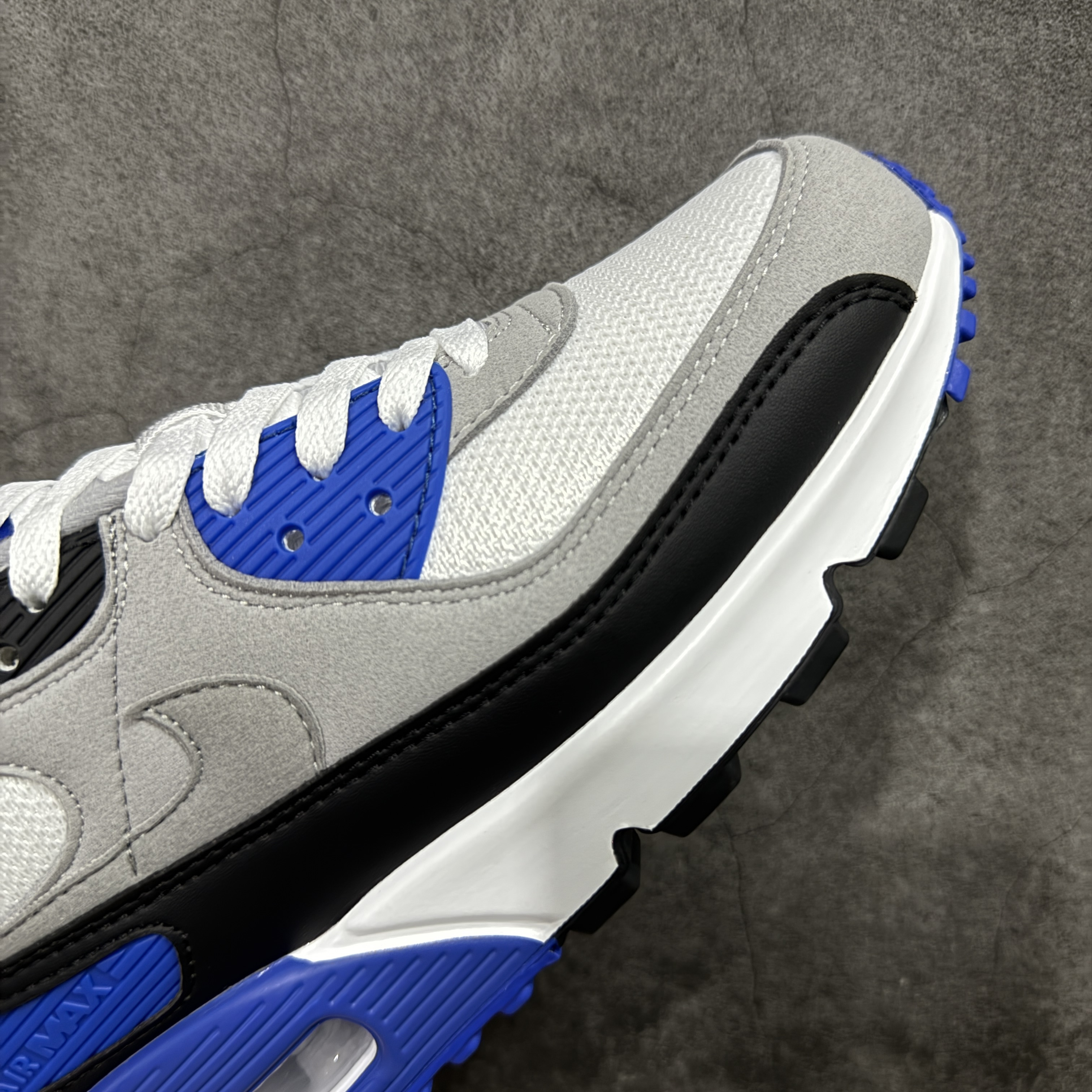Nike Air Max 90 低筒 复古 网布防滑 运动鞋 休闲鞋 球鞋 男鞋 波鞋 皇家蓝A5 HF3449-100