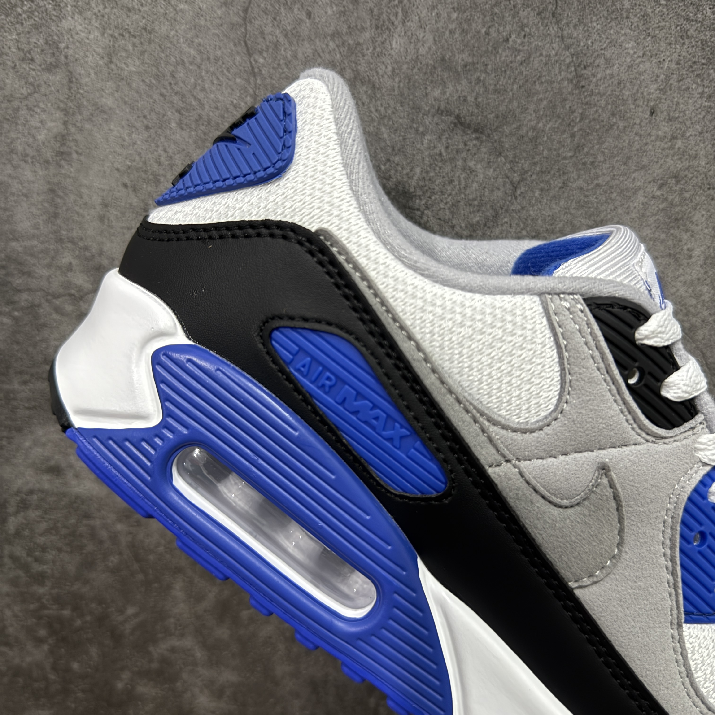 Nike Air Max 90 低筒 复古 网布防滑 运动鞋 休闲鞋 球鞋 男鞋 波鞋 皇家蓝A5 HF3449-100