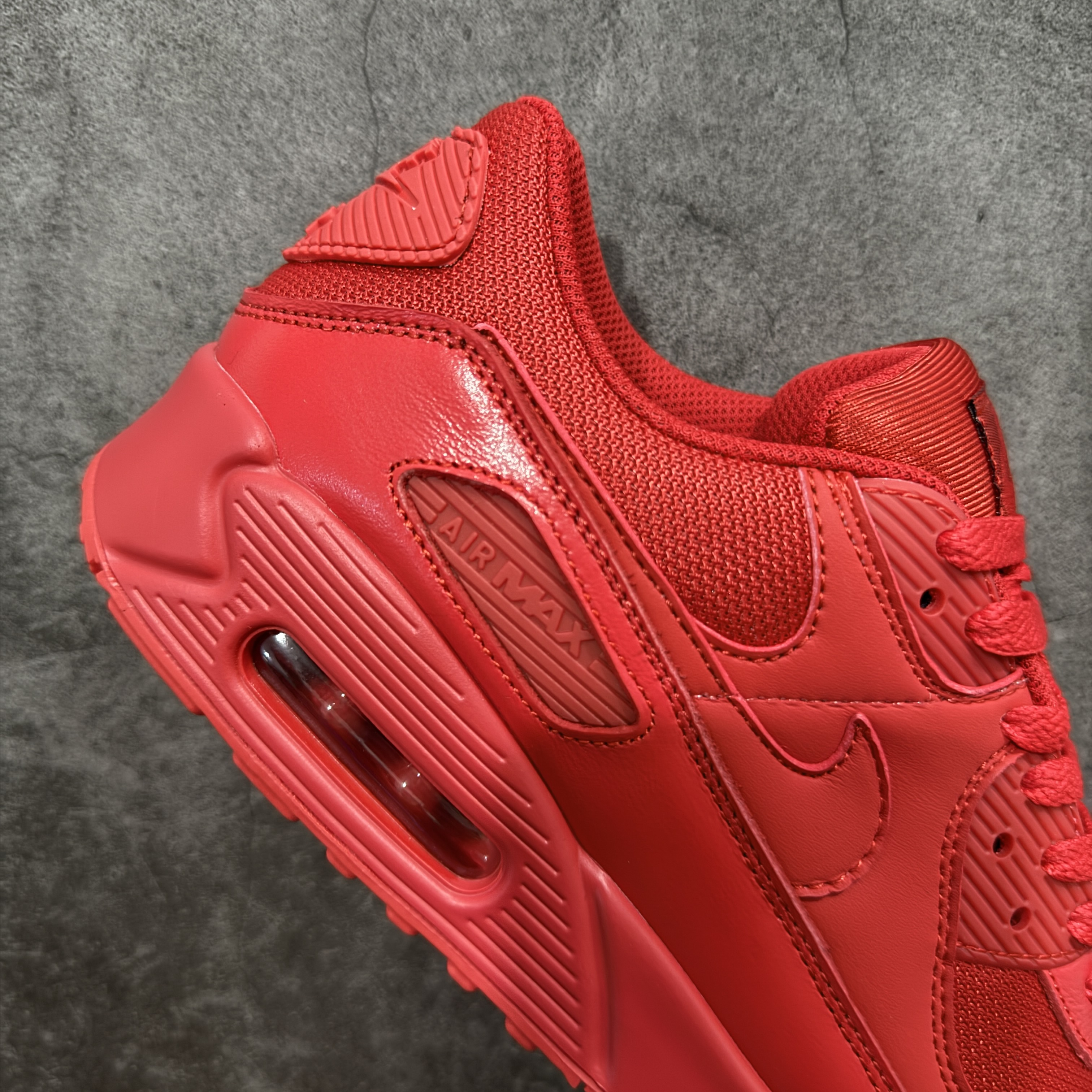 Nike Air Max 90 低筒 复古 网布防滑 运动鞋 休闲鞋 球鞋 男鞋 波鞋 红色A5 CZ7918-600