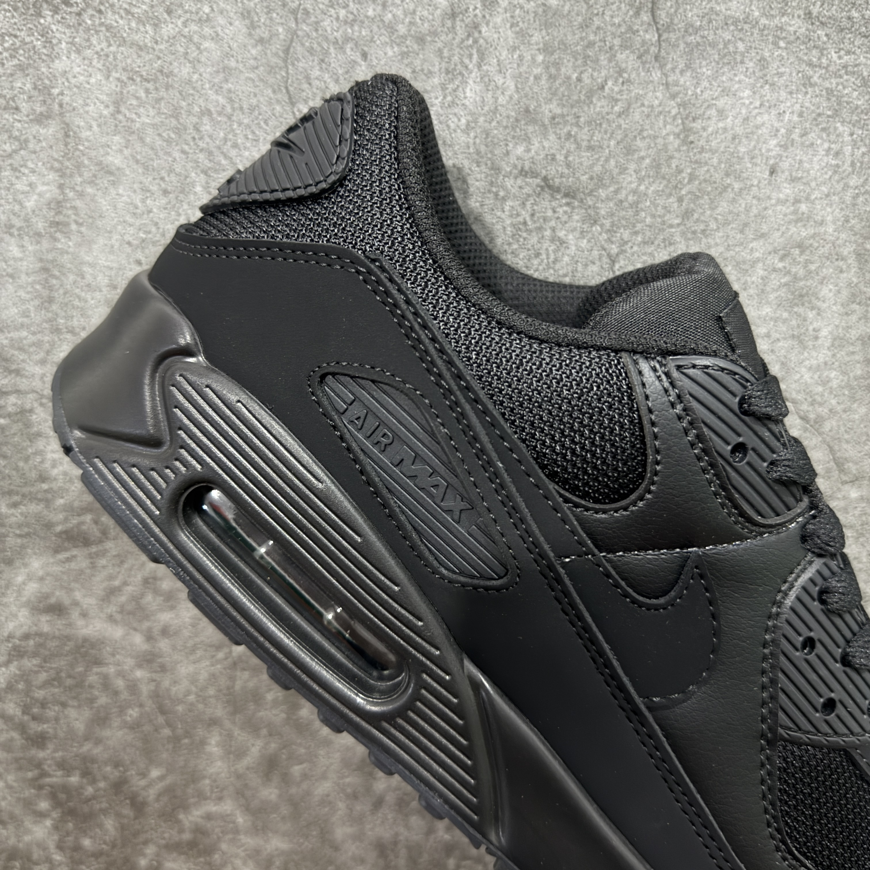 Nike Air Max 90 低筒 复古 网布防滑 运动鞋 休闲鞋 球鞋 男鞋 波鞋 黑武士 A5 CN8490-003