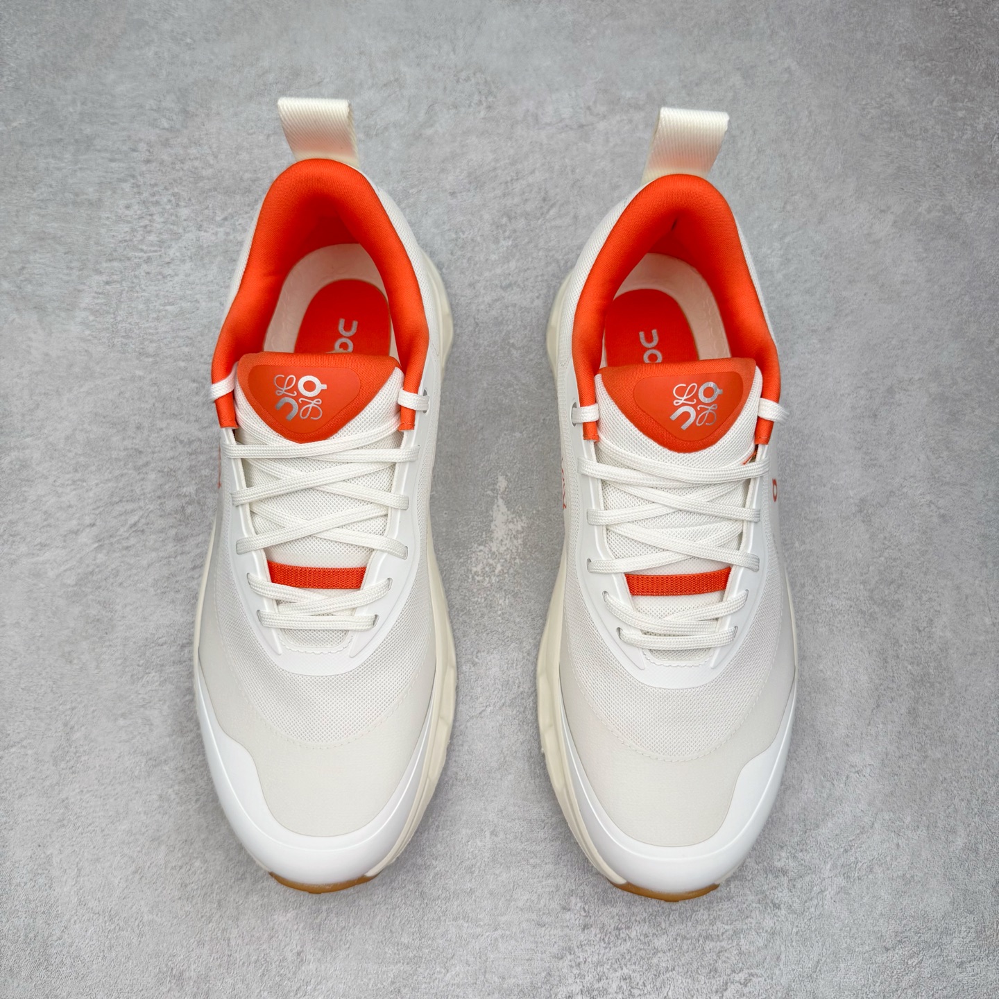 On昂跑 LOEWE x On Cloudtilt 2.0 低筒 时尚舒适防滑耐磨  波鞋 跑步鞋 女款男款  白橙色B0 M929282X30-2109