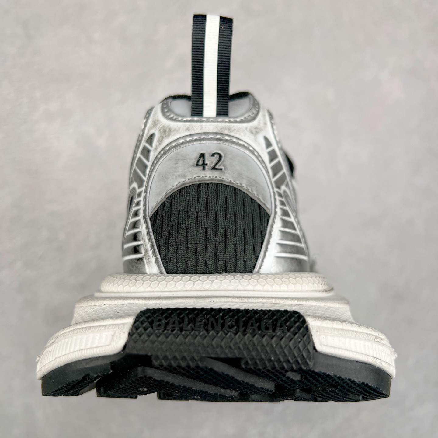 Balenciaga 巴黎世家 3XL 网布 系带 做旧 银灰白 低筒 老爹鞋 运动 复古板鞋 休闲鞋 男鞋 女鞋 