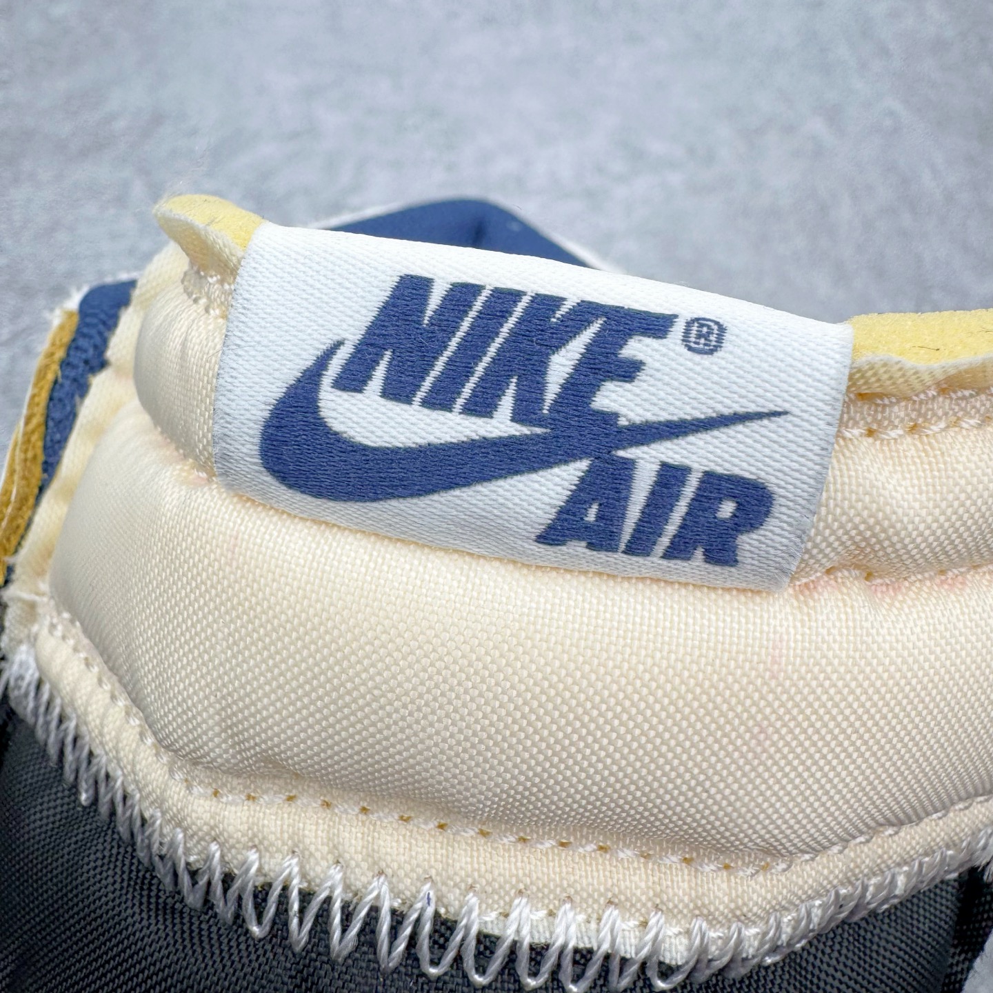 Union LA x Fragment Design x Air Jordan Retro High NRG  AJ1   高筒 球鞋 休閒鞋 板鞋 波鞋 潮鞋 男鞋女鞋  拼接 闪电黑蓝 IO7847-001